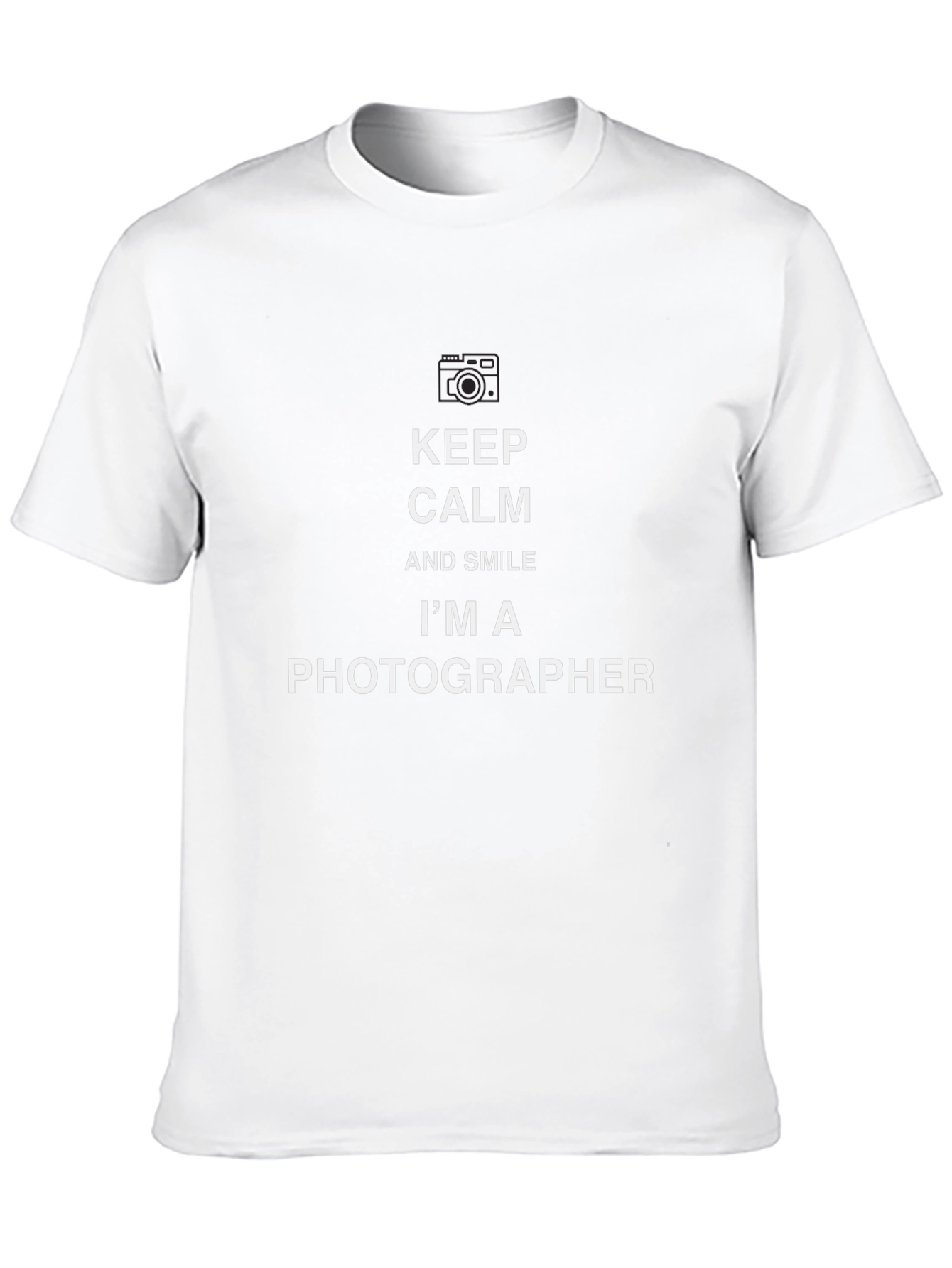 Keep Calm Photographer T-Shirt - Stylish Graphic Tee