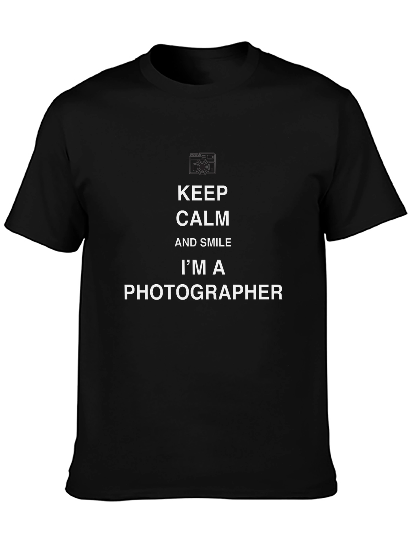 Keep Calm Photographer T-Shirt - Stylish Graphic Tee