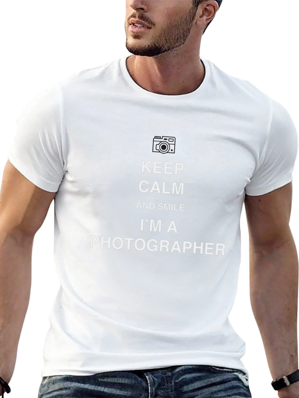 Keep Calm Photographer T-Shirt - Stylish Graphic Tee