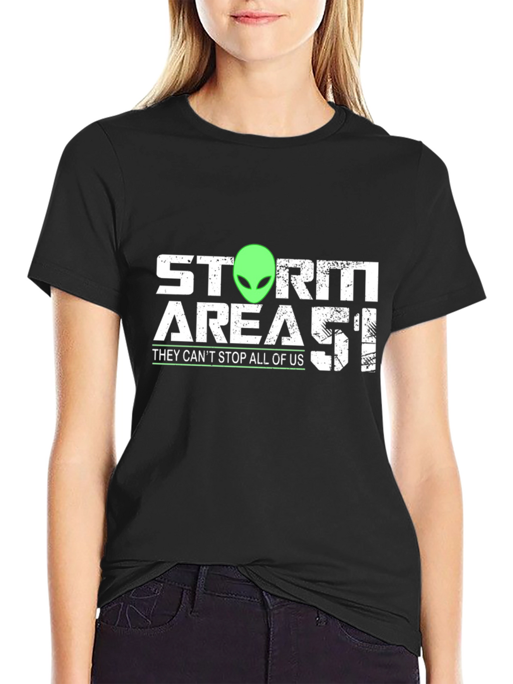 Storm Area 51 Alien Graphic Tee