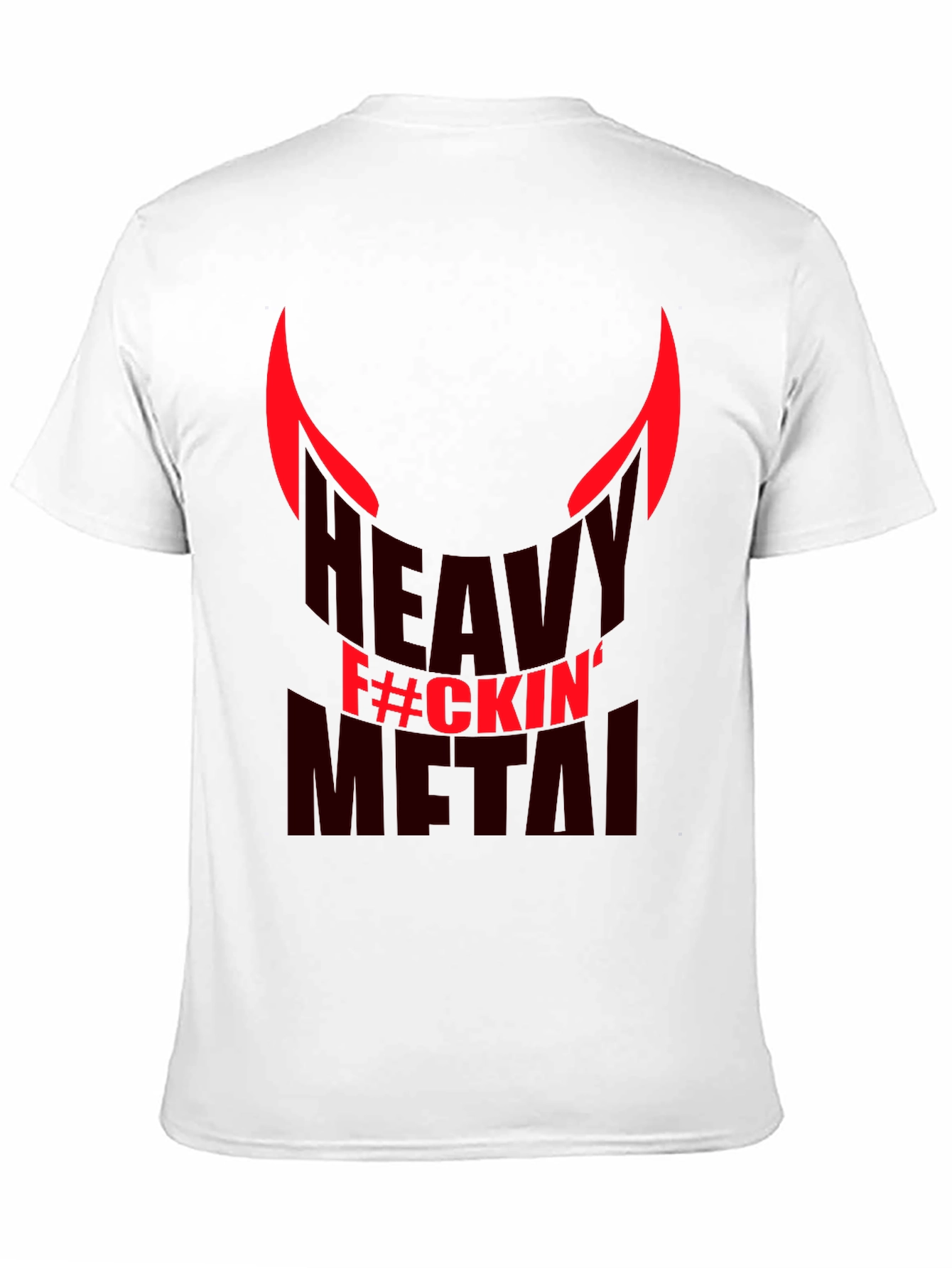 Heavy F#ckin Metal Graphic T-Shirt