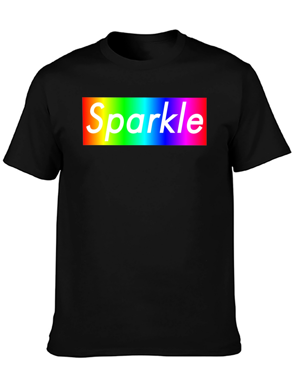 Rainbow Sparkle T-Shirt - Bold Graphic Tee