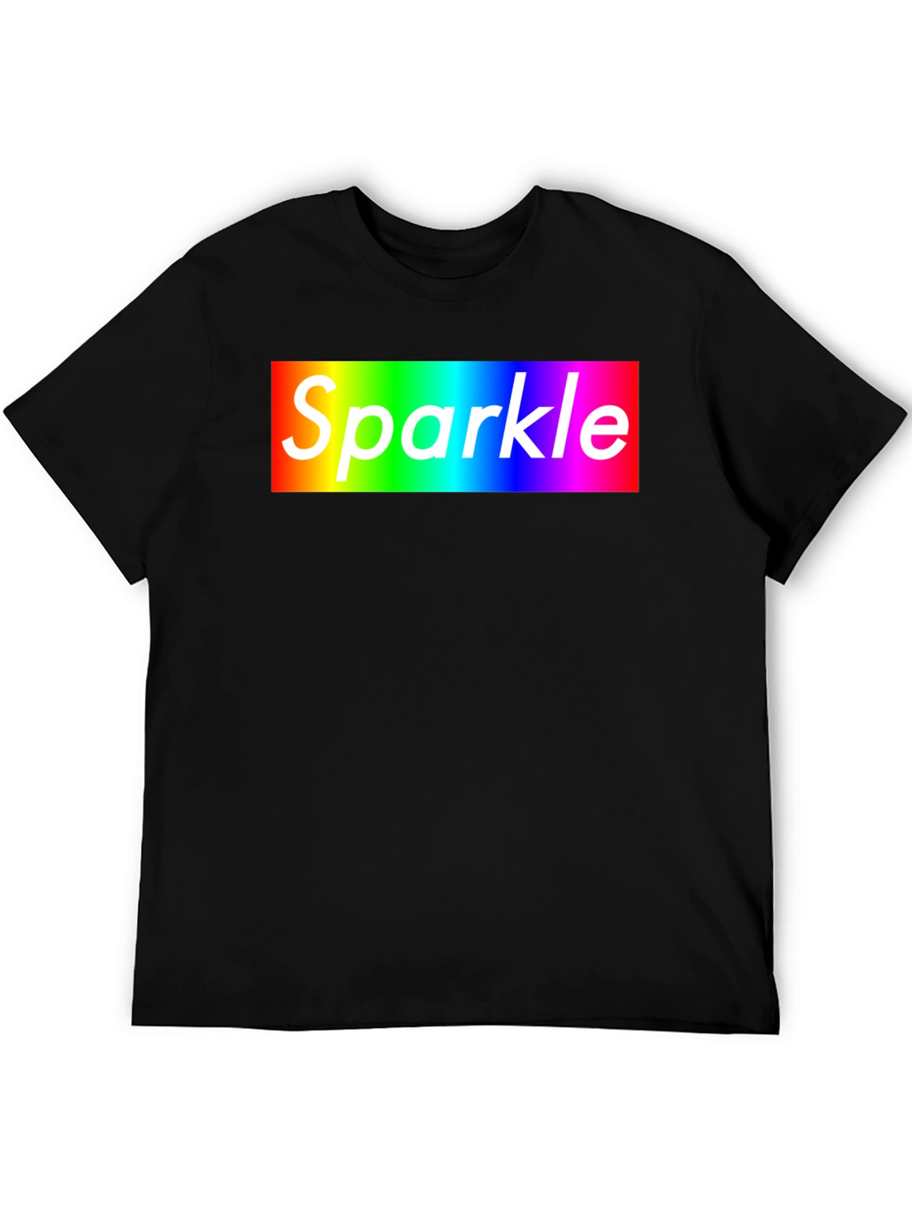 Rainbow Sparkle T-Shirt - Bold Graphic Tee