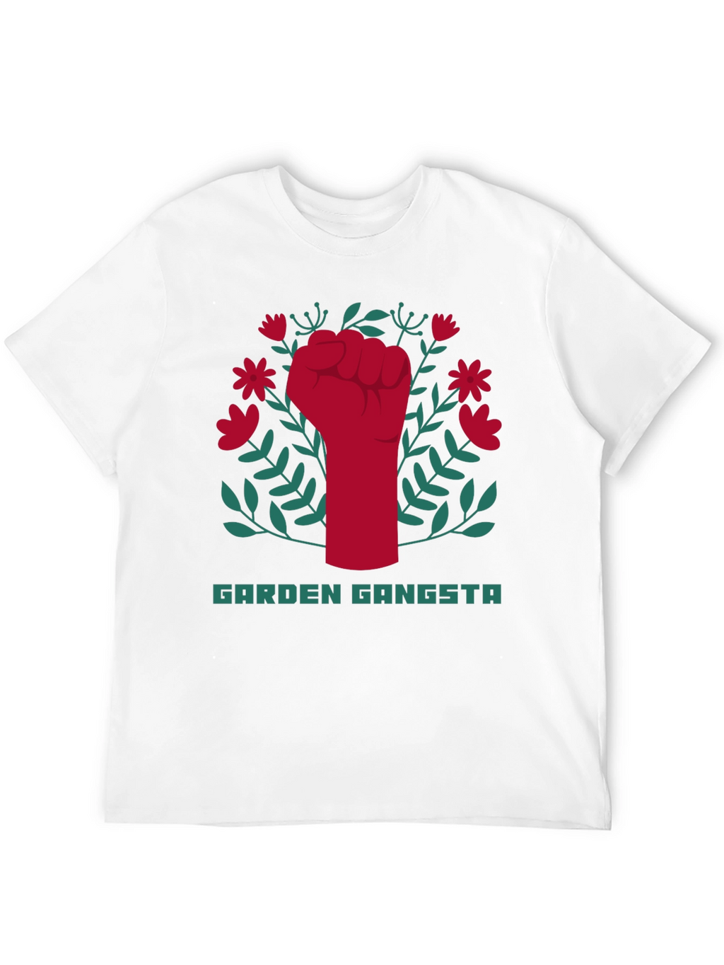 Garden Gangsta T-Shirt - Bold Graphic Tee