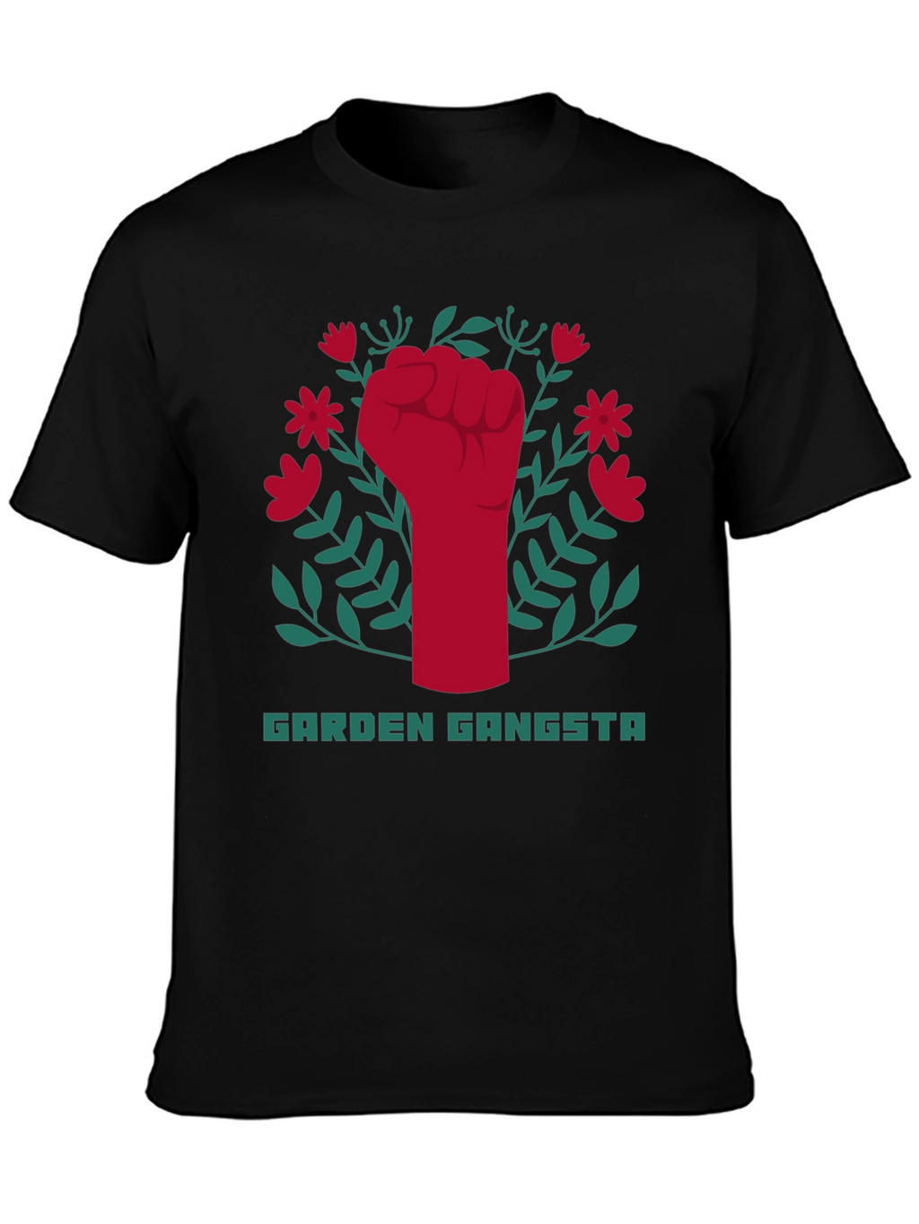 Garden Gangsta T-Shirt - Bold Graphic Tee