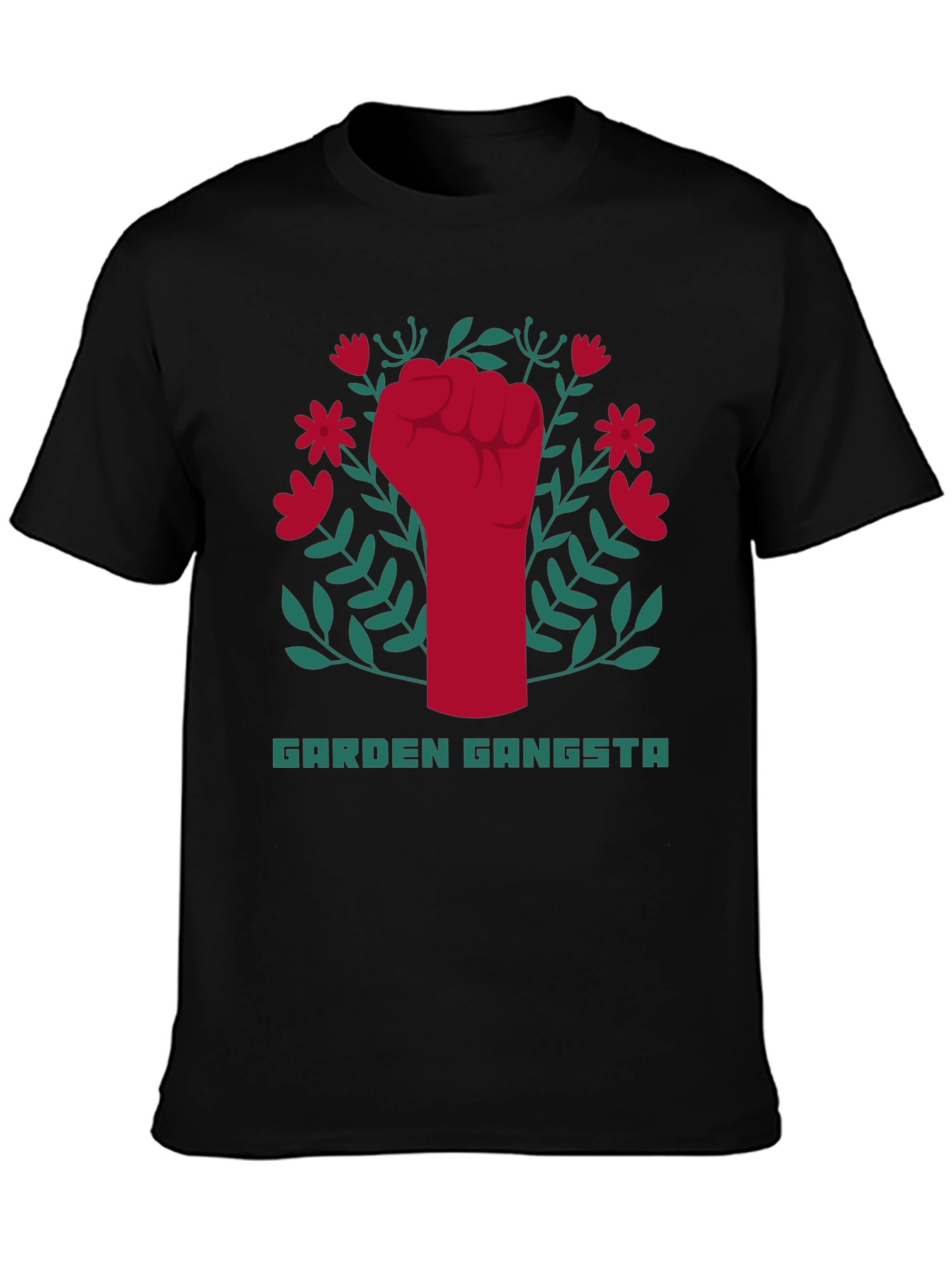 Garden Gangsta T-Shirt - Bold Graphic Tee