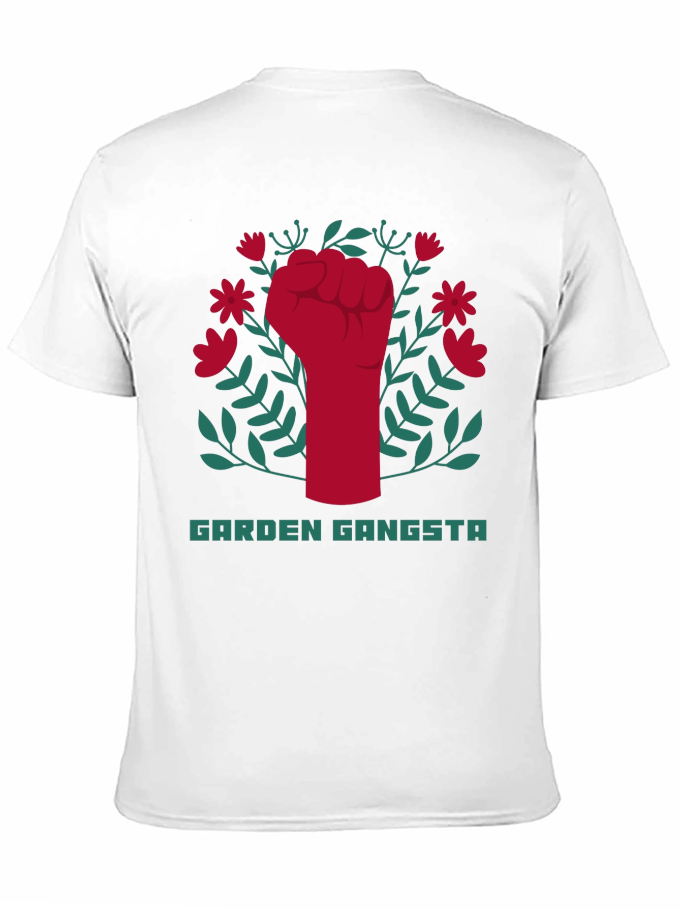 Garden Gangsta T-Shirt - Bold Graphic Tee