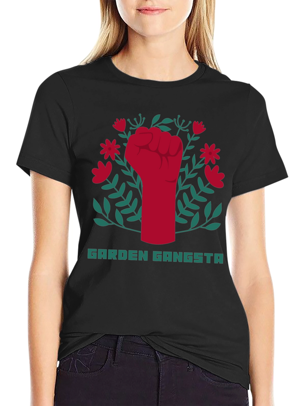 Garden Gangsta T-Shirt - Bold Graphic Tee