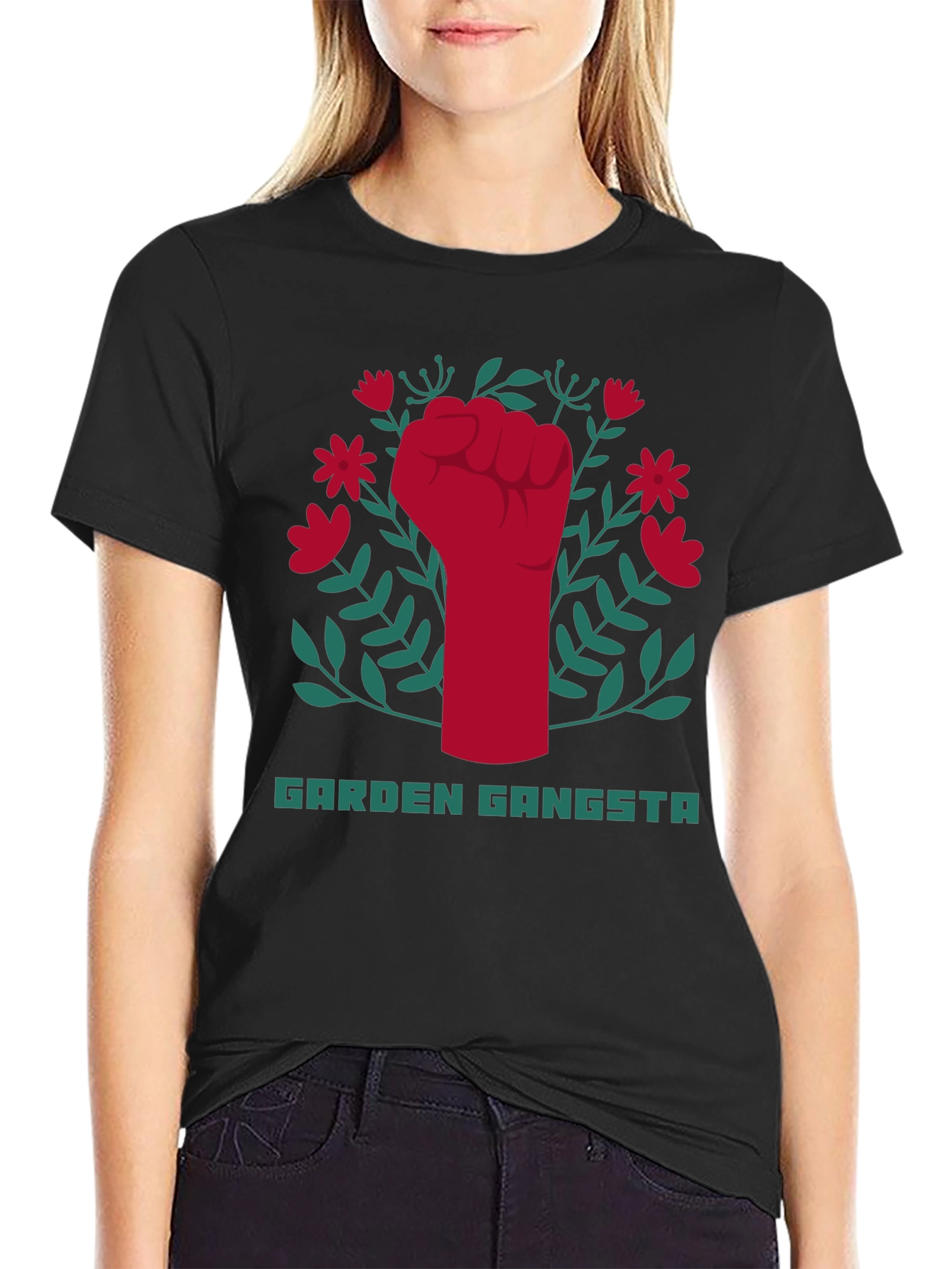 Garden Gangsta T-Shirt - Bold Graphic Tee