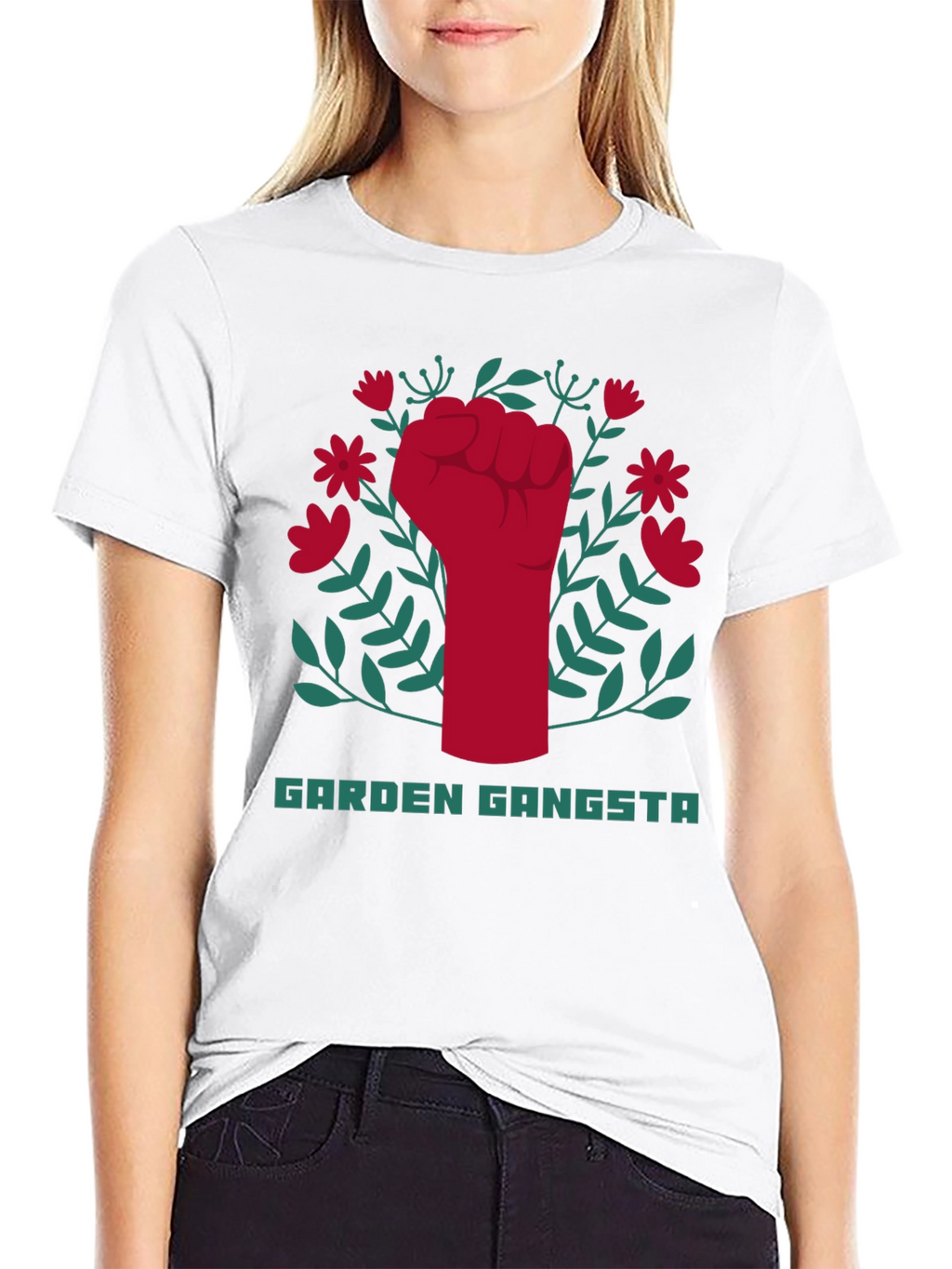 Garden Gangsta T-Shirt - Bold Graphic Tee