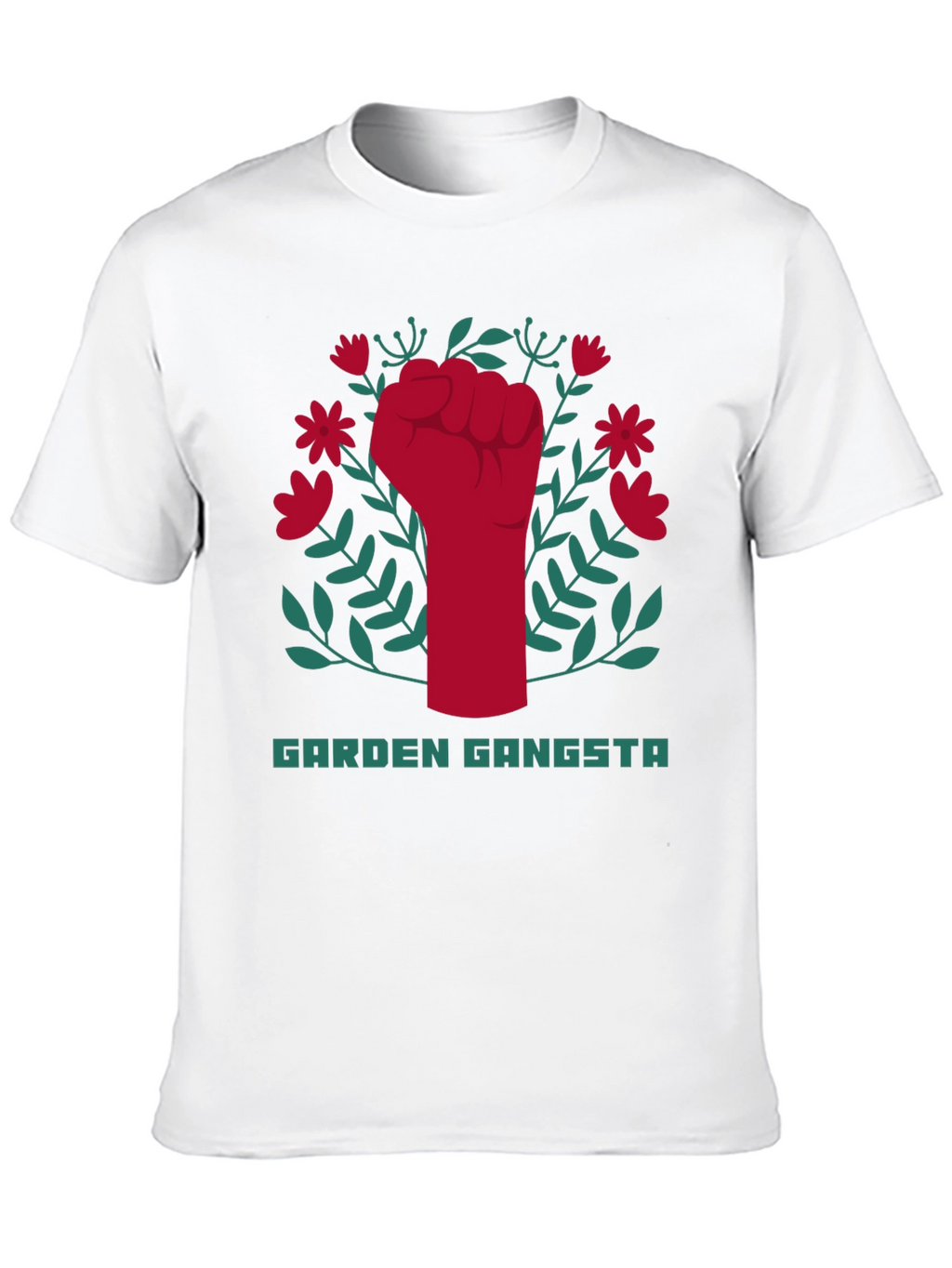 Garden Gangsta T-Shirt - Bold Graphic Tee