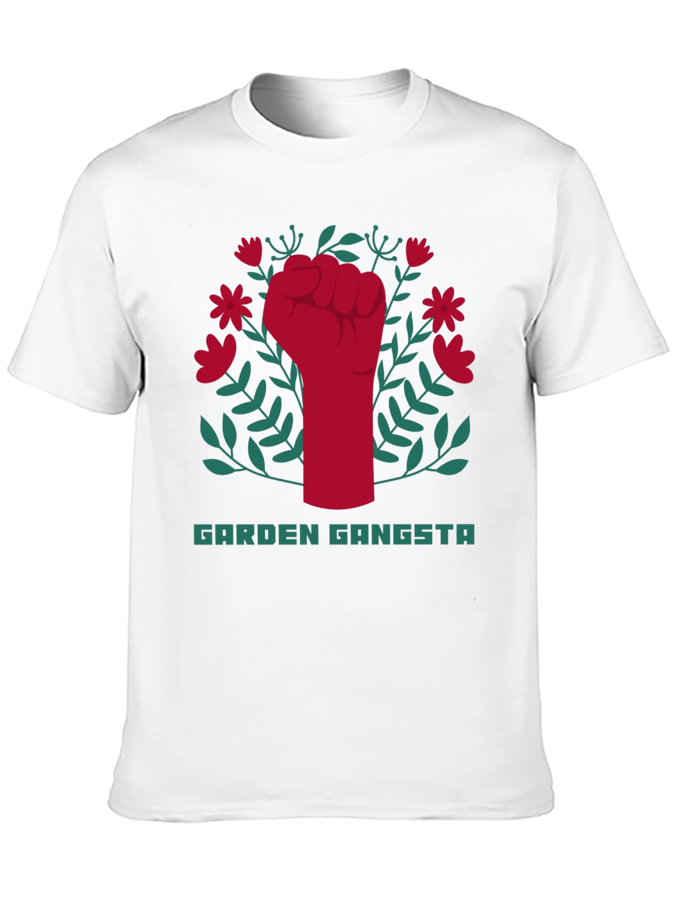 Garden Gangsta T-Shirt - Bold Graphic Tee