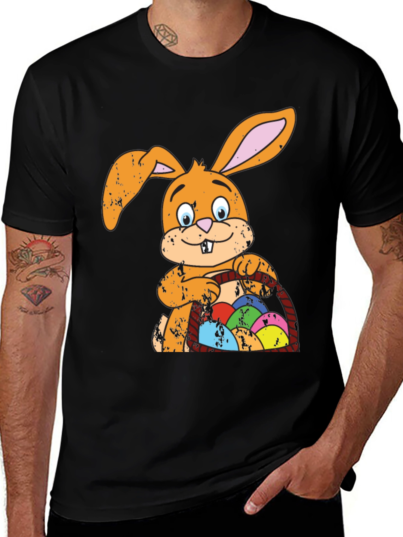 Easter Bunny Basket T-Shirt