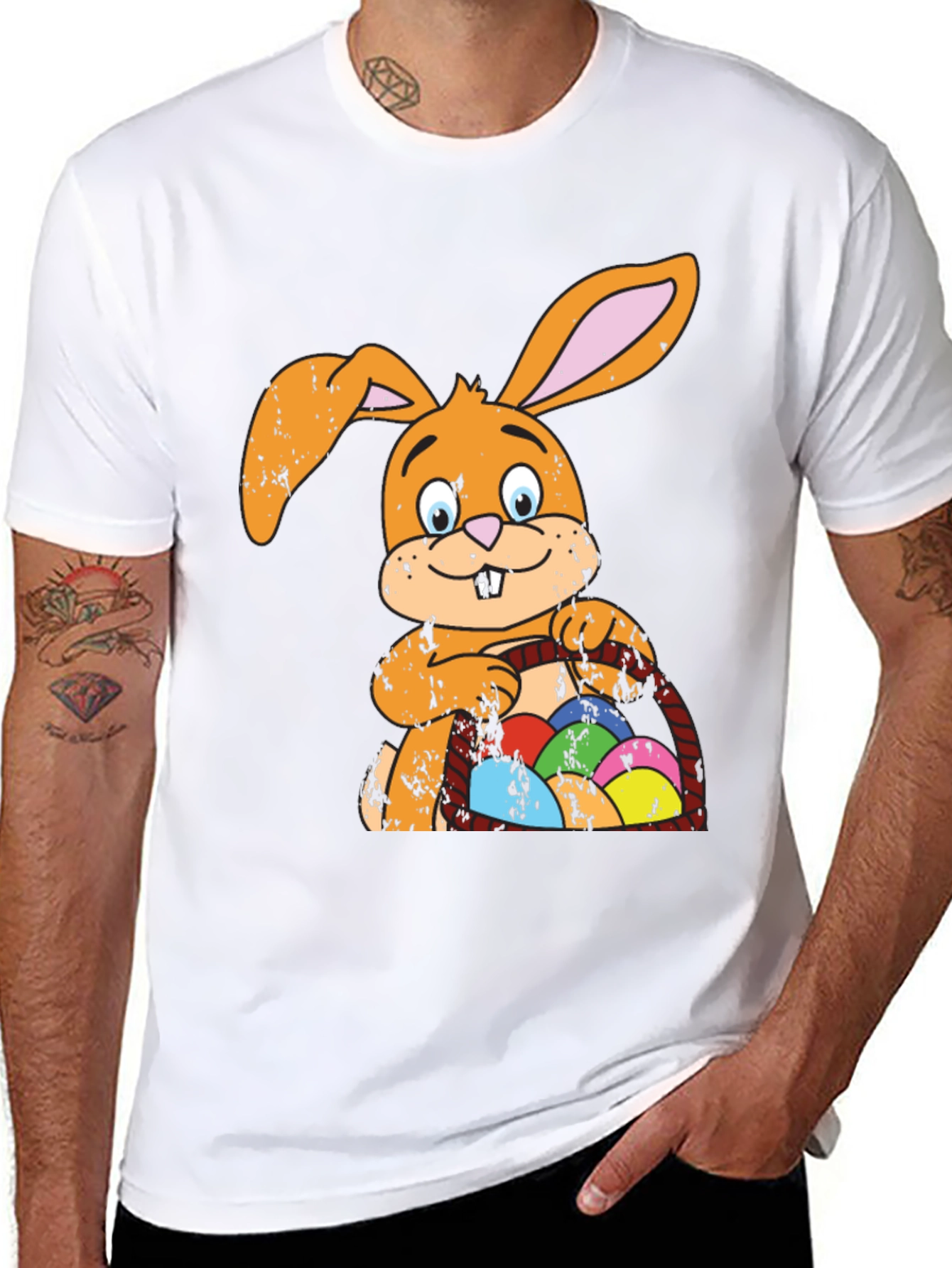 Easter Bunny Basket T-Shirt