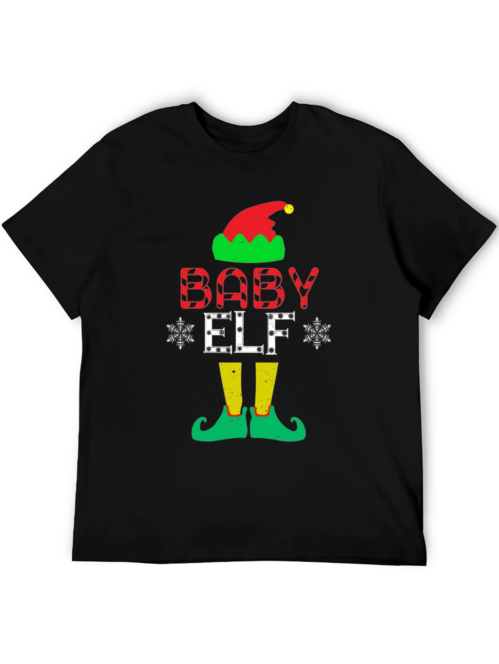 Baby Elf Christmas T-Shirt Festive Holiday Apparel