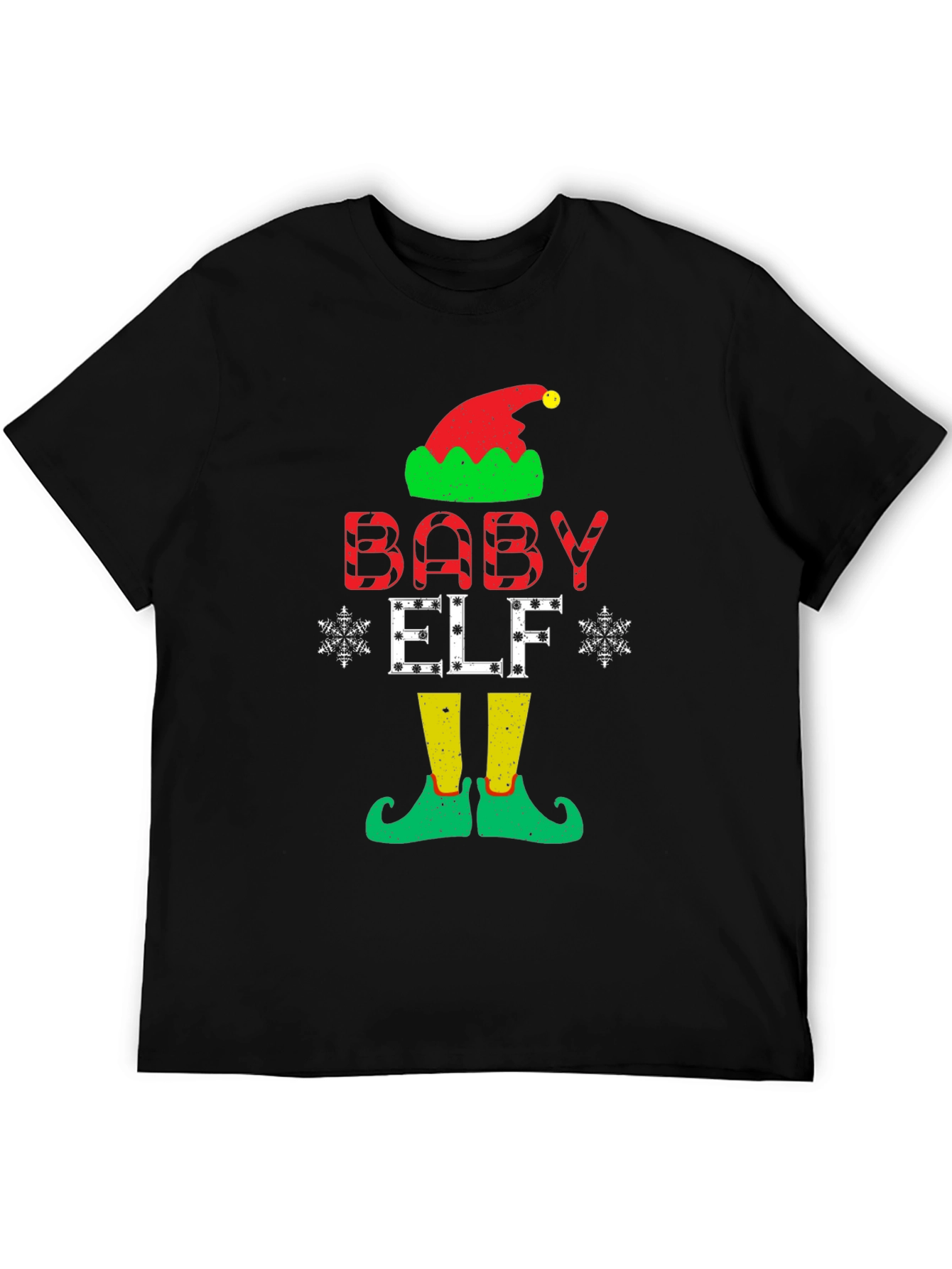 Baby Elf Christmas T-Shirt Festive Holiday Apparel