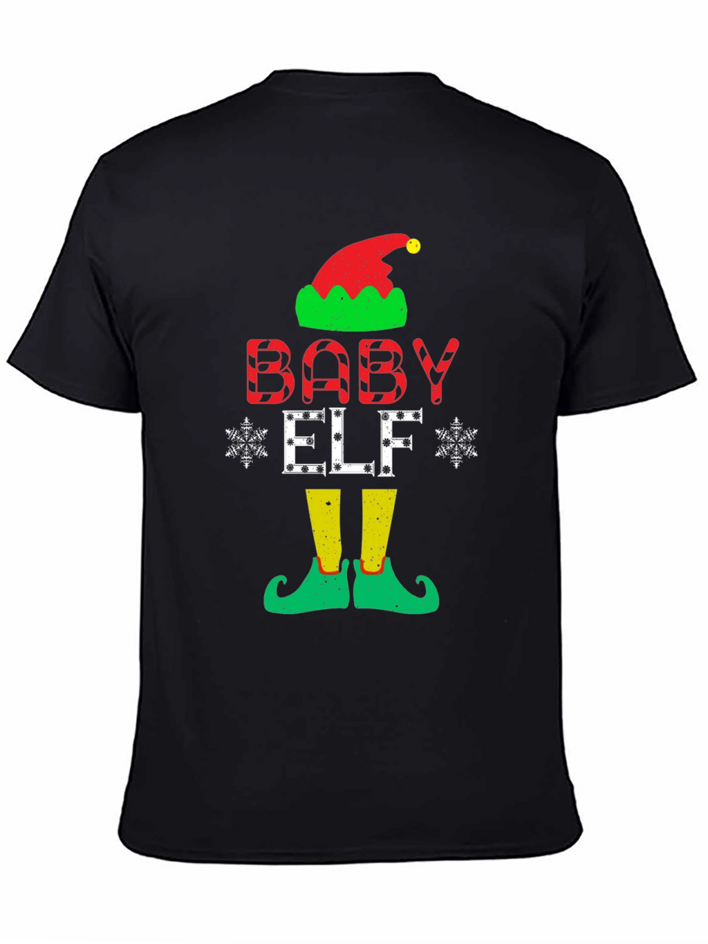 Baby Elf Christmas T-Shirt Festive Holiday Apparel