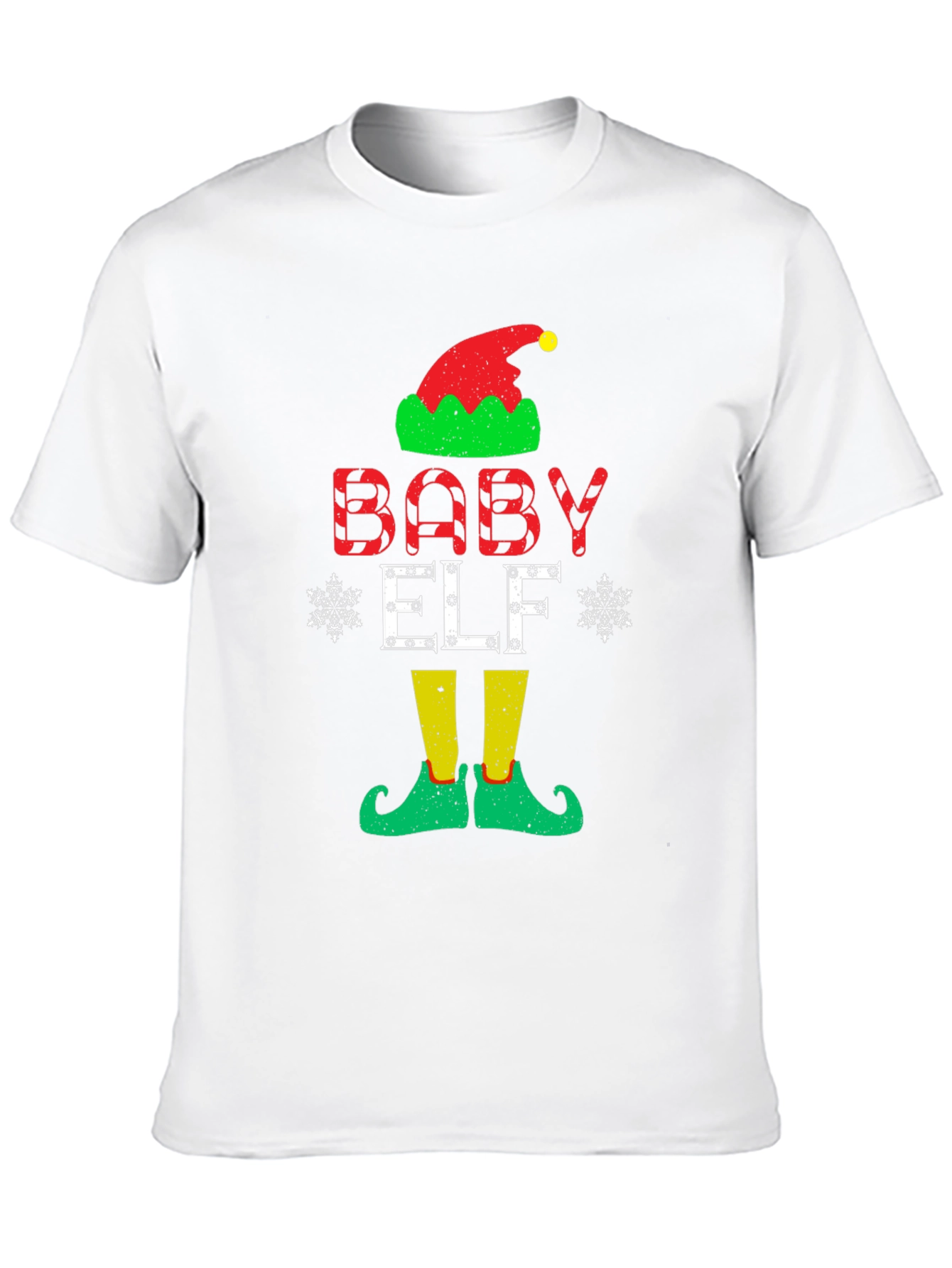 Baby Elf Christmas T-Shirt Festive Holiday Apparel