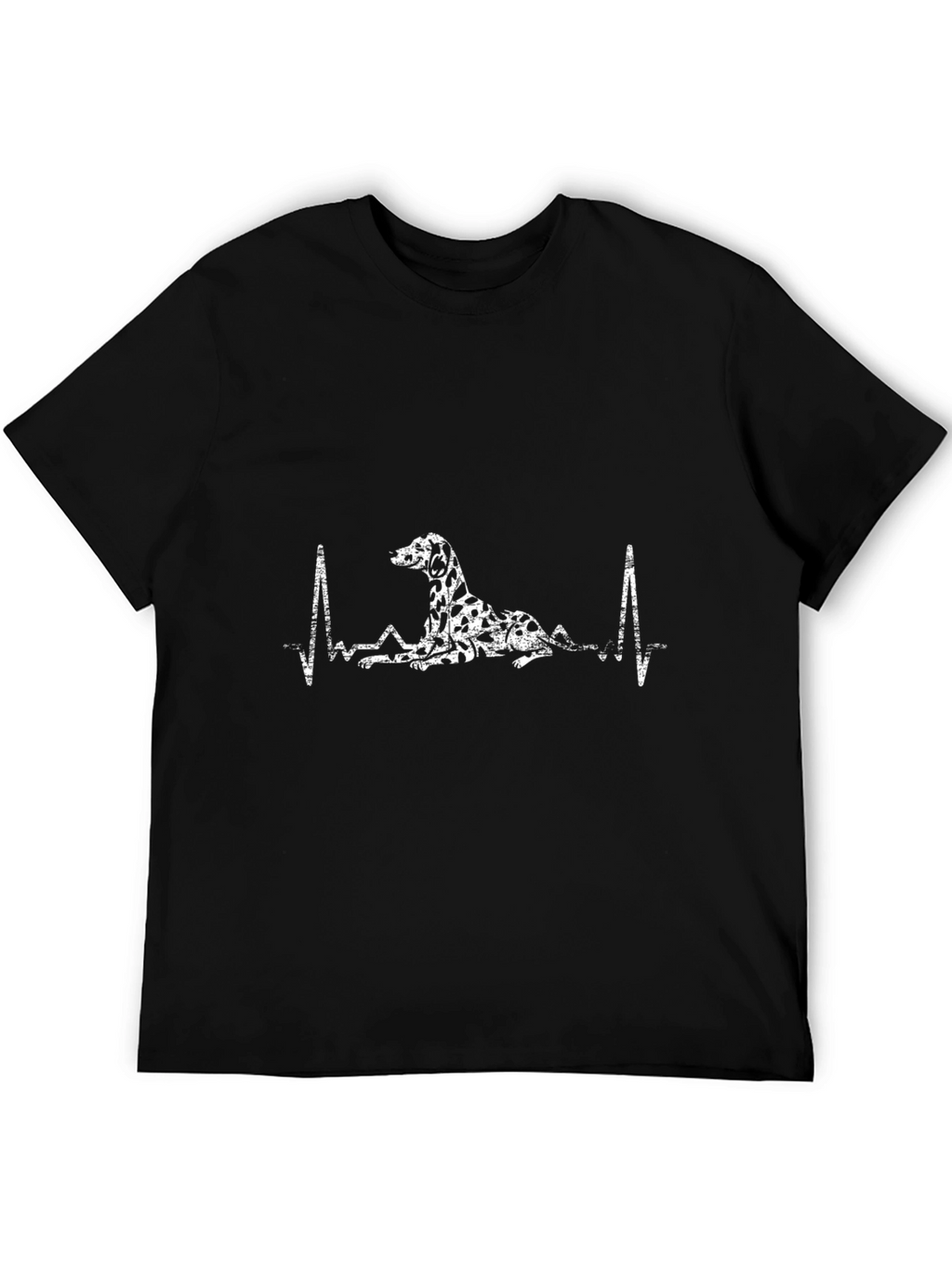 Dalmatian Heartbeat T-Shirt - Dog Lover Tee