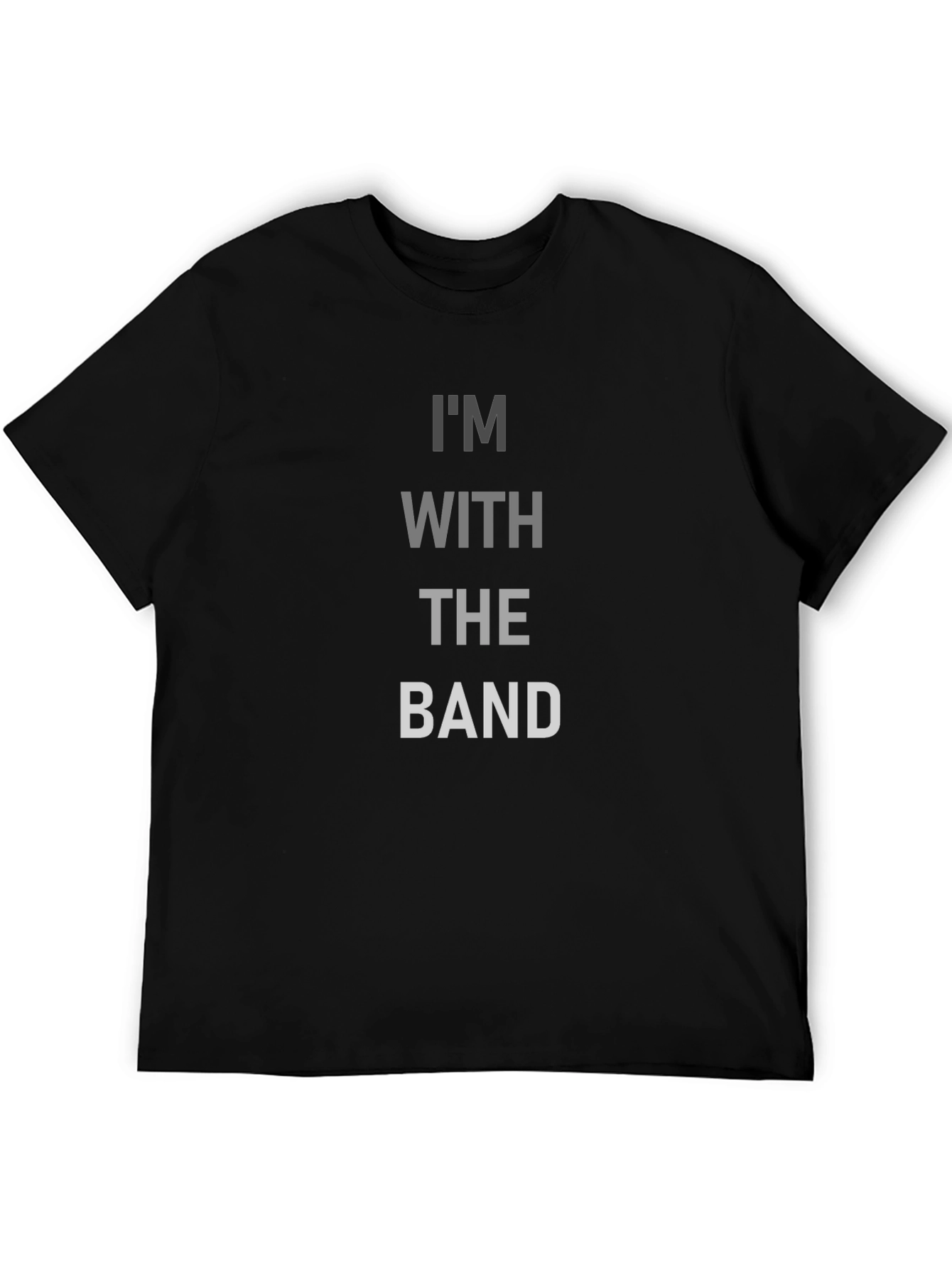 Im With The Band Graphic Tee - Black