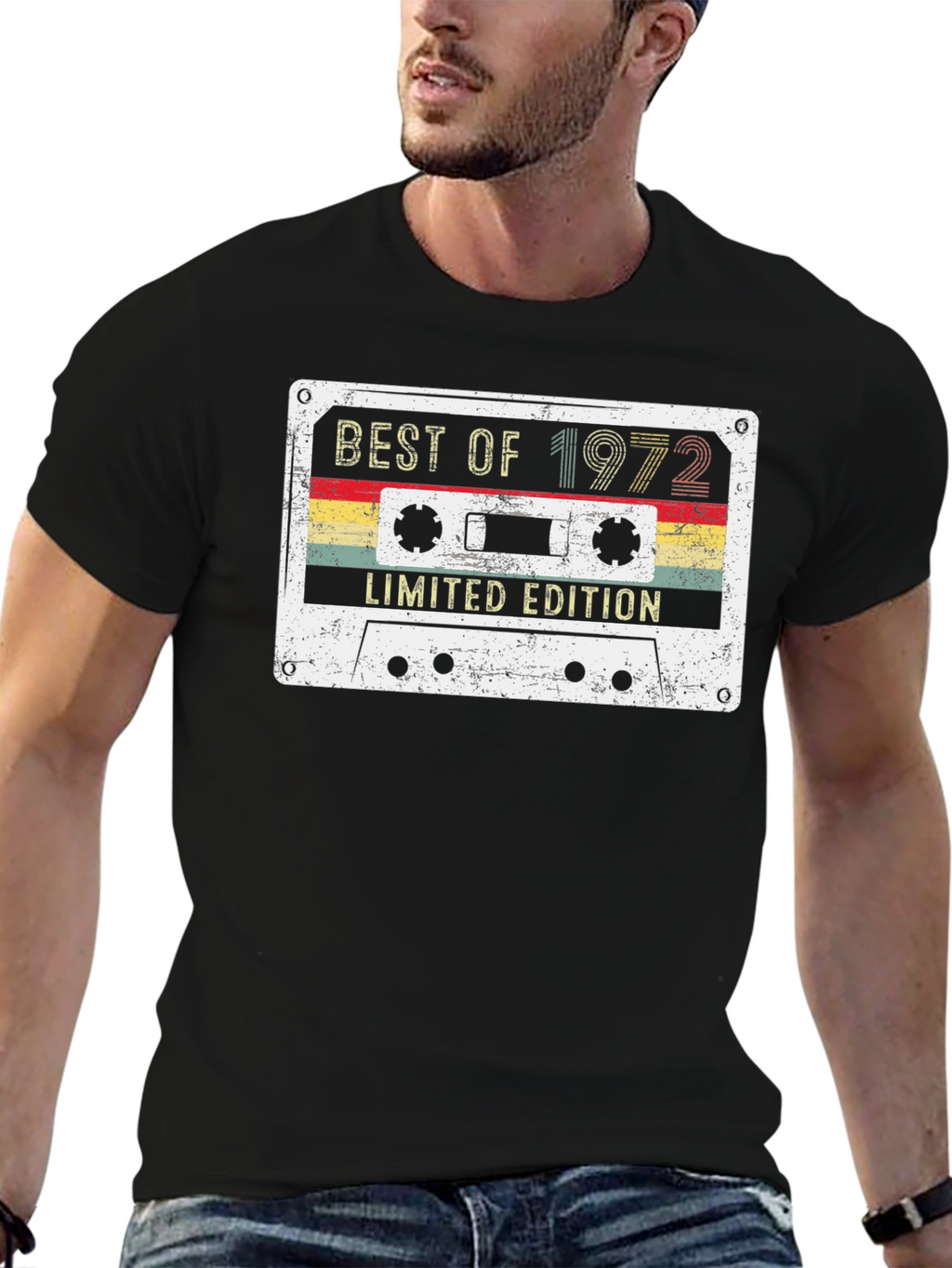 Best of 1972 Limited Edition Cassette Tape Graphic T-Shirt