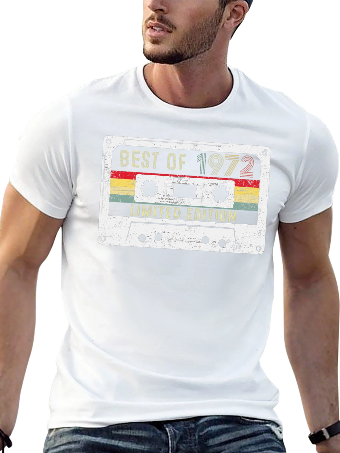 Best of 1972 Limited Edition Cassette Tape Graphic T-Shirt