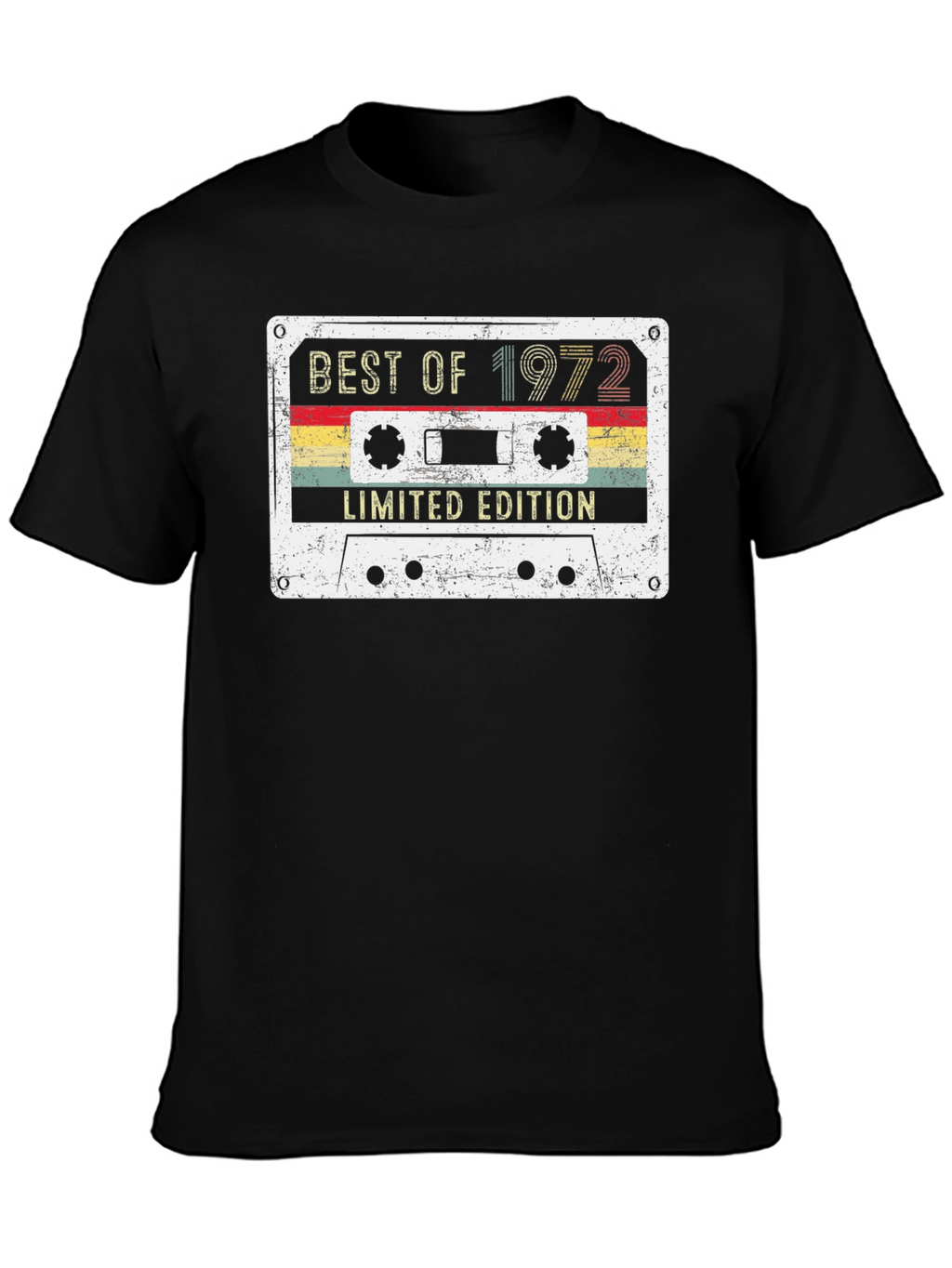 Best of 1972 Limited Edition Cassette Tape Graphic T-Shirt