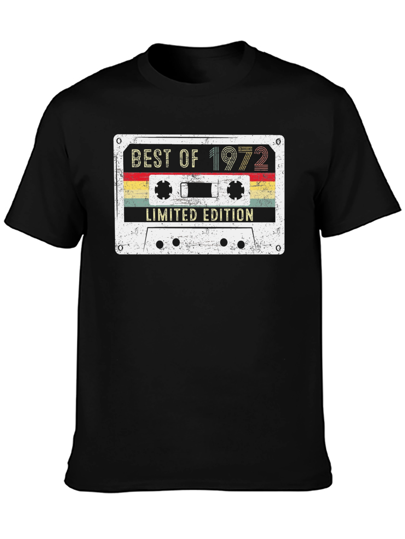 Best of 1972 Limited Edition Cassette Tape Graphic T-Shirt