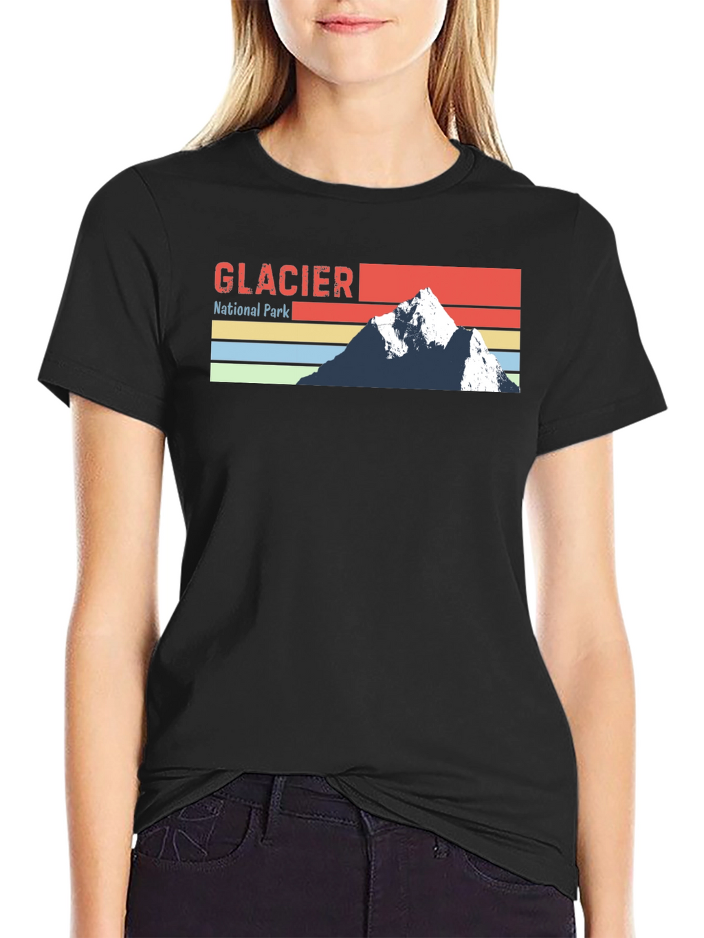 Glacier National Park Graphic T-Shirt