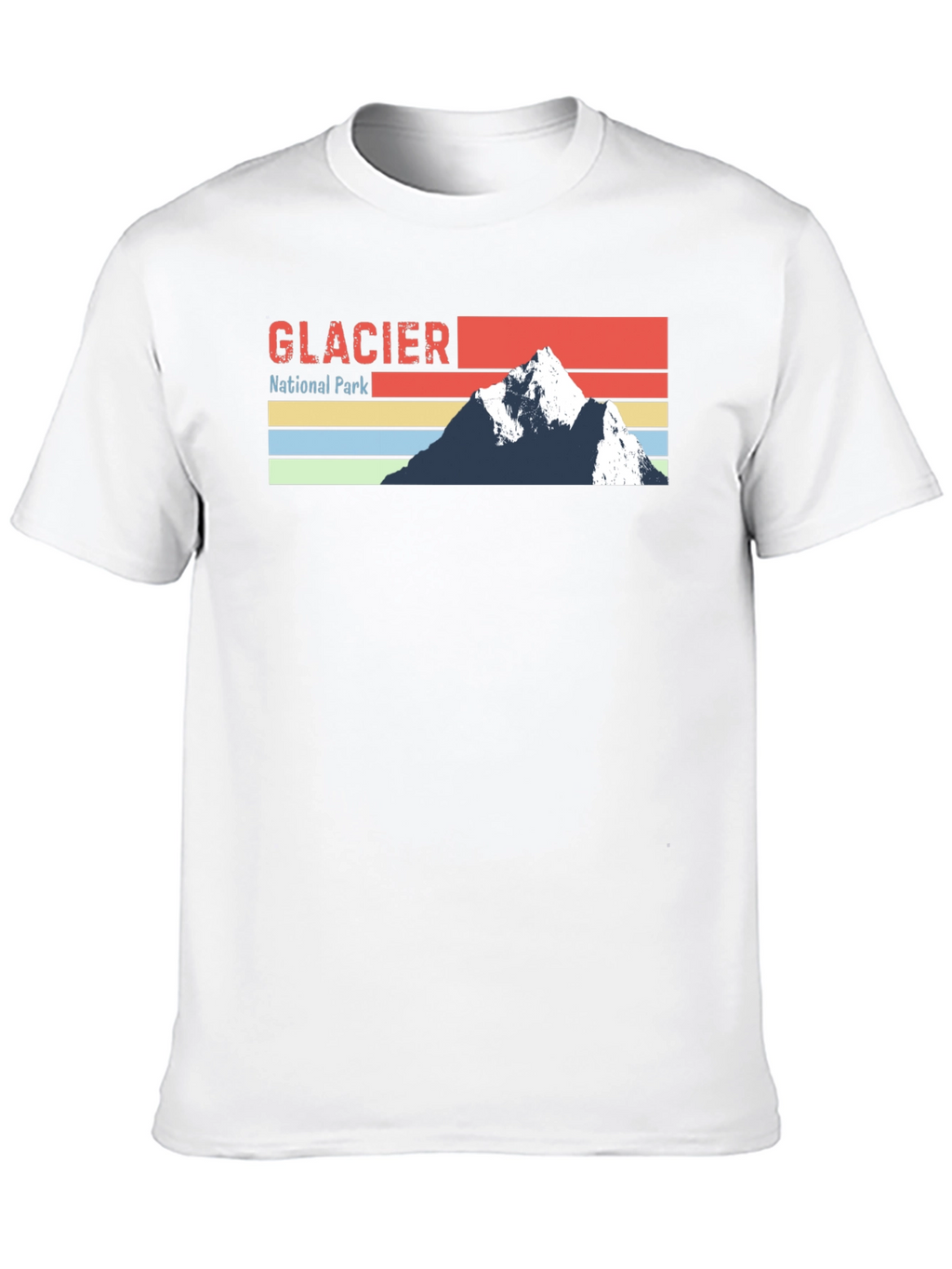 Glacier National Park Graphic T-Shirt