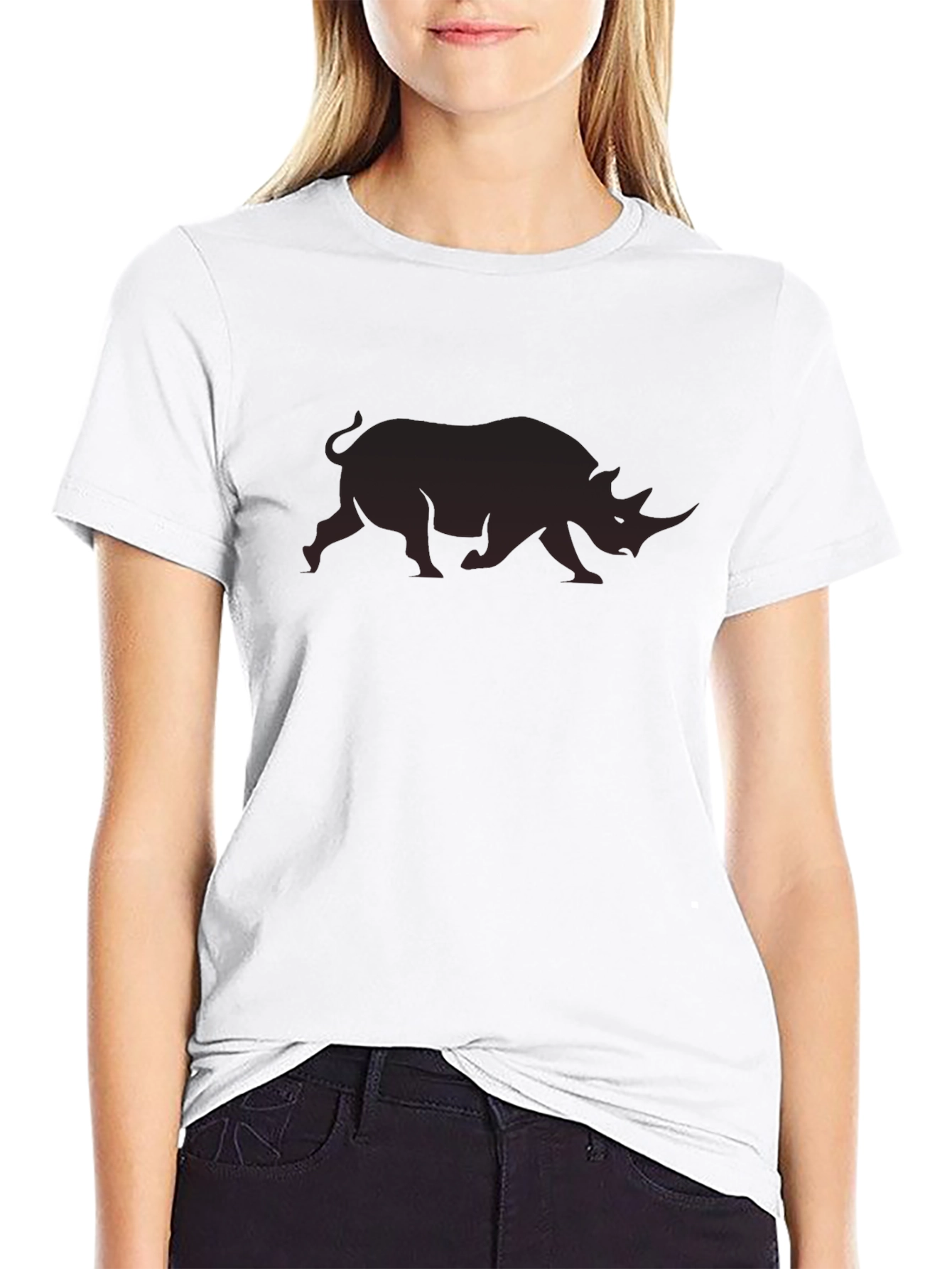 Rhino Graphic Tee - Stylish Comfort