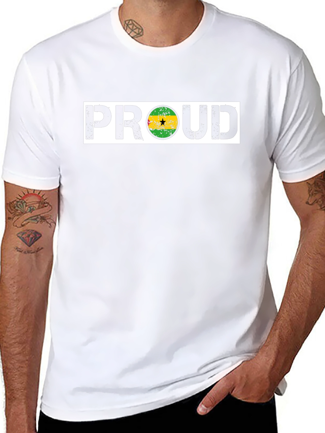 Proud Mauritian Flag T-Shirt - Mauritius Pride Tee
