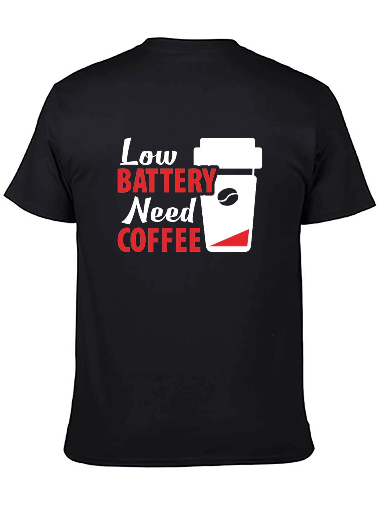 Low Battery Coffee T-Shirt - Unisex