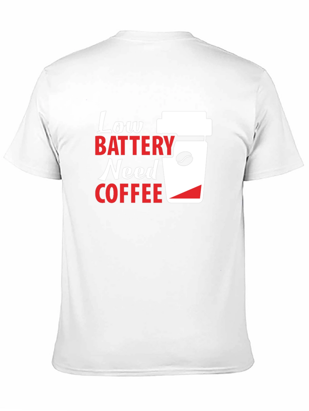 Low Battery Coffee T-Shirt - Unisex