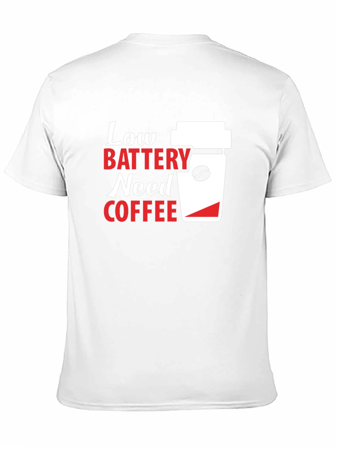 Low Battery Coffee T-Shirt - Unisex