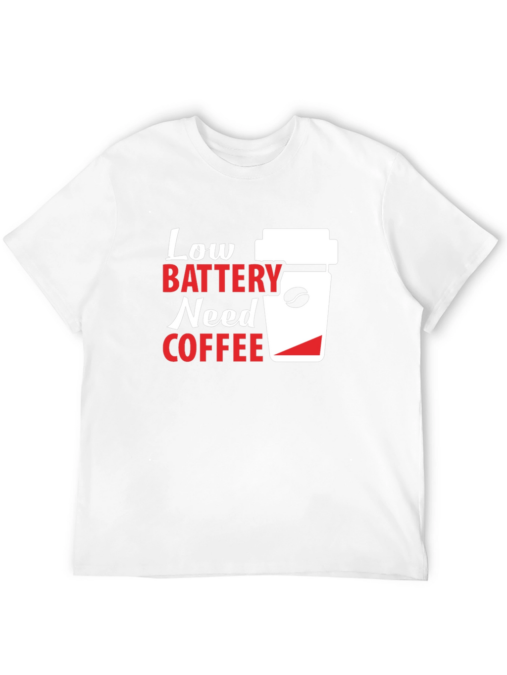 Low Battery Coffee T-Shirt - Unisex
