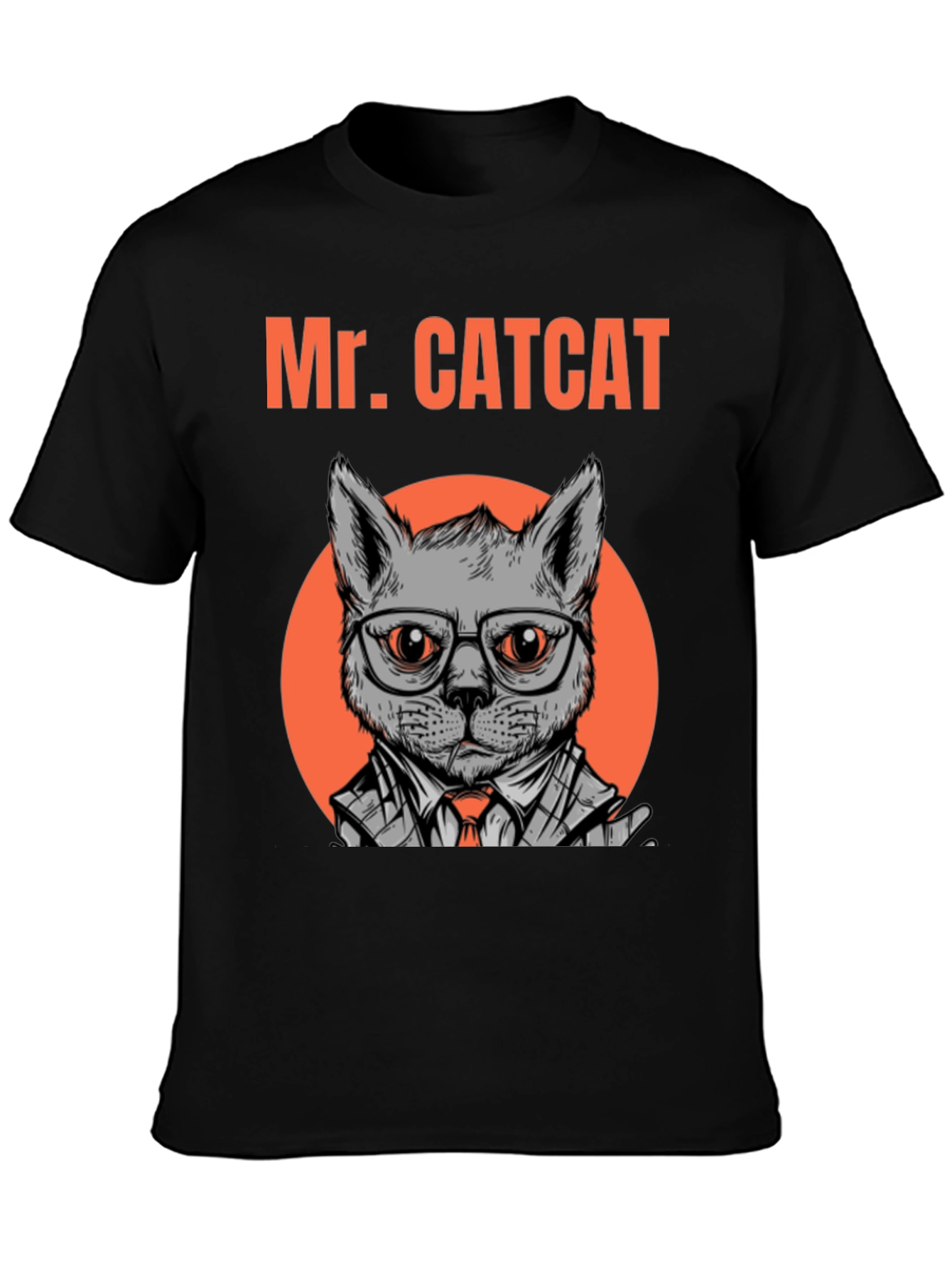 Mr. CATCAT T-Shirt - Cool Cat Graphic Tee