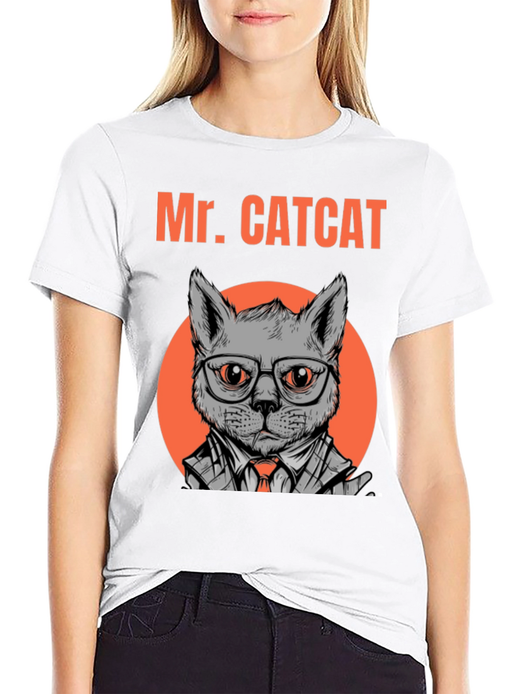 Mr. CATCAT T-Shirt - Cool Cat Graphic Tee