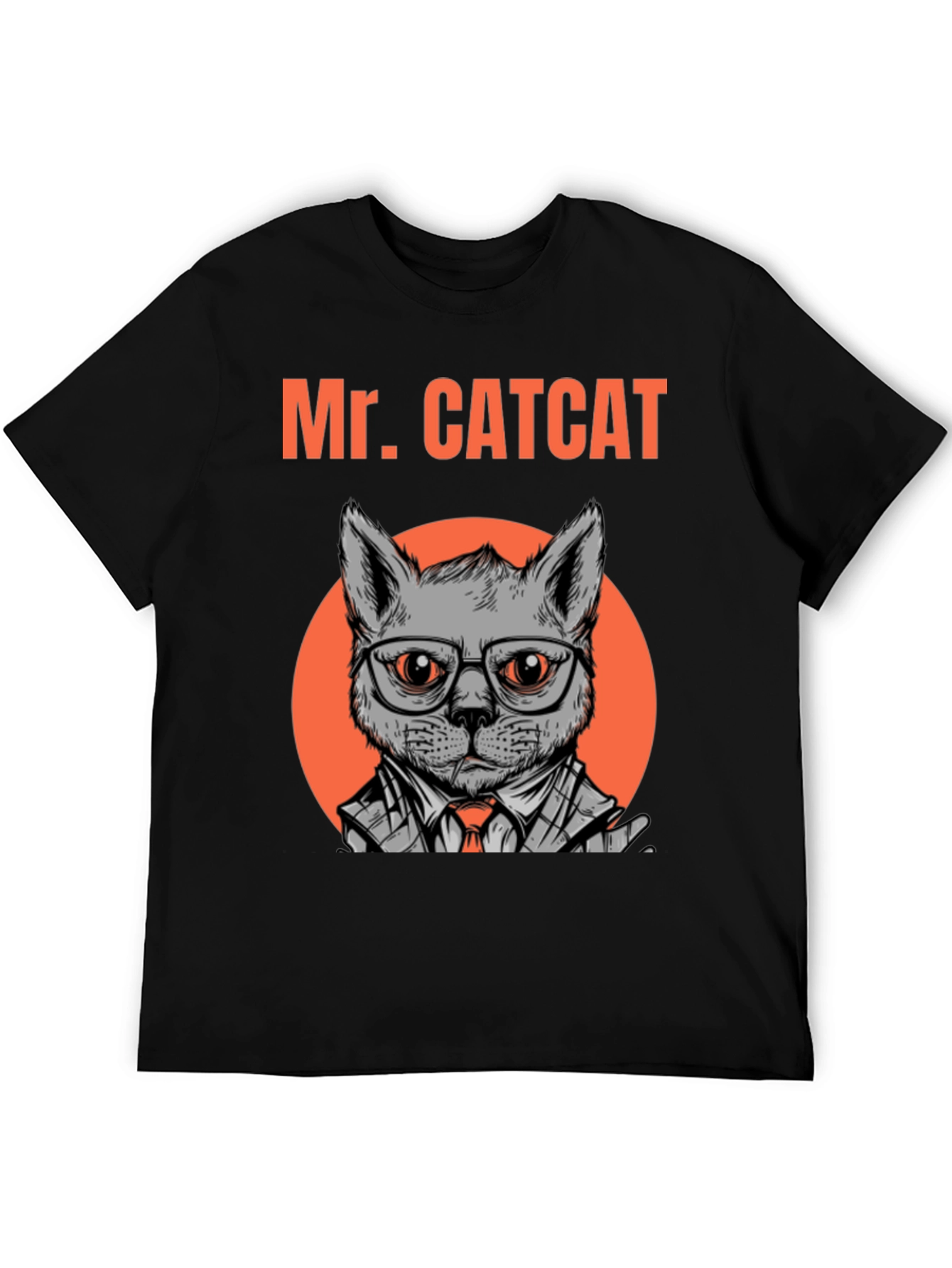 Mr. CATCAT T-Shirt - Cool Cat Graphic Tee