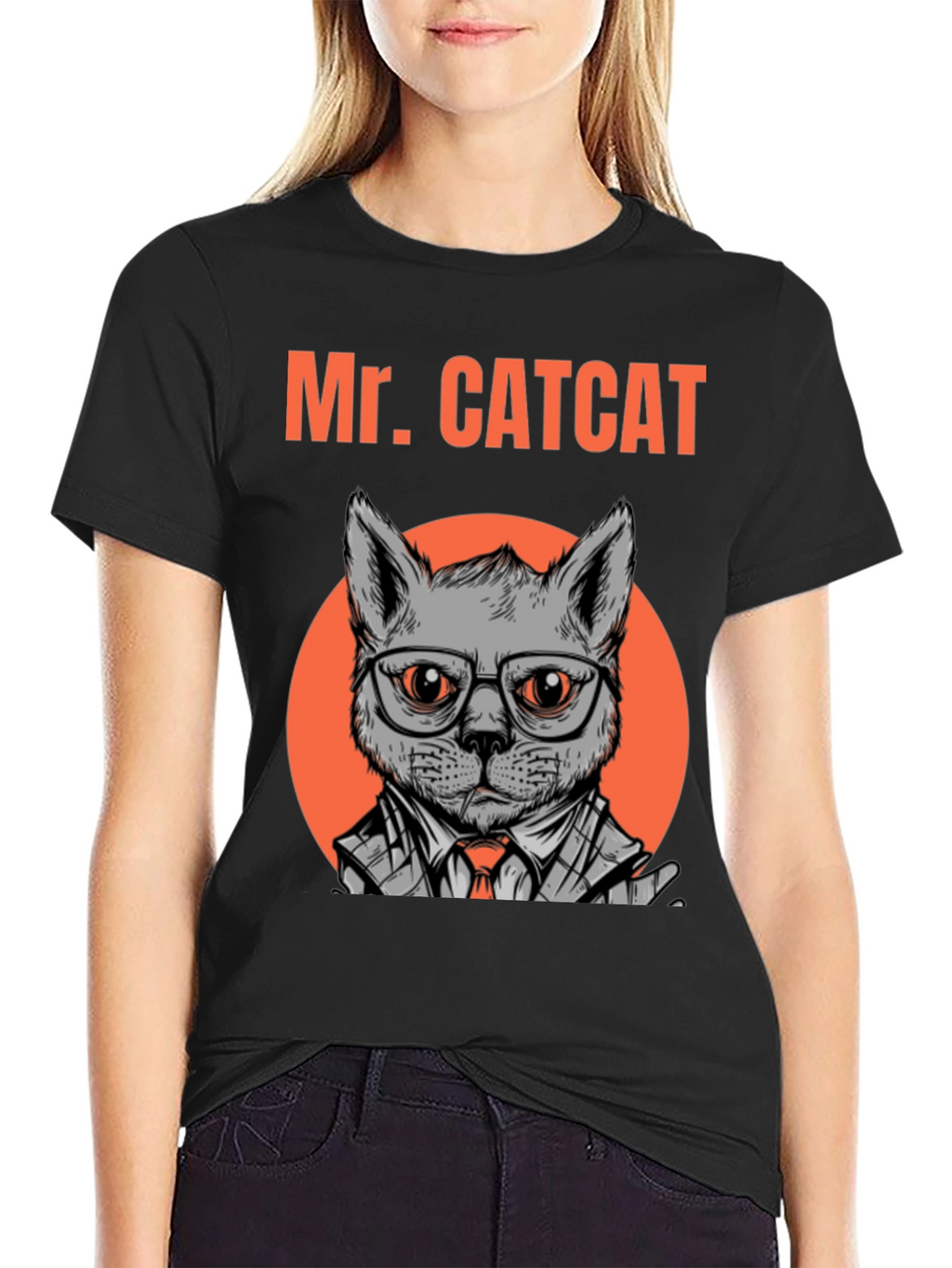 Mr. CATCAT T-Shirt - Cool Cat Graphic Tee