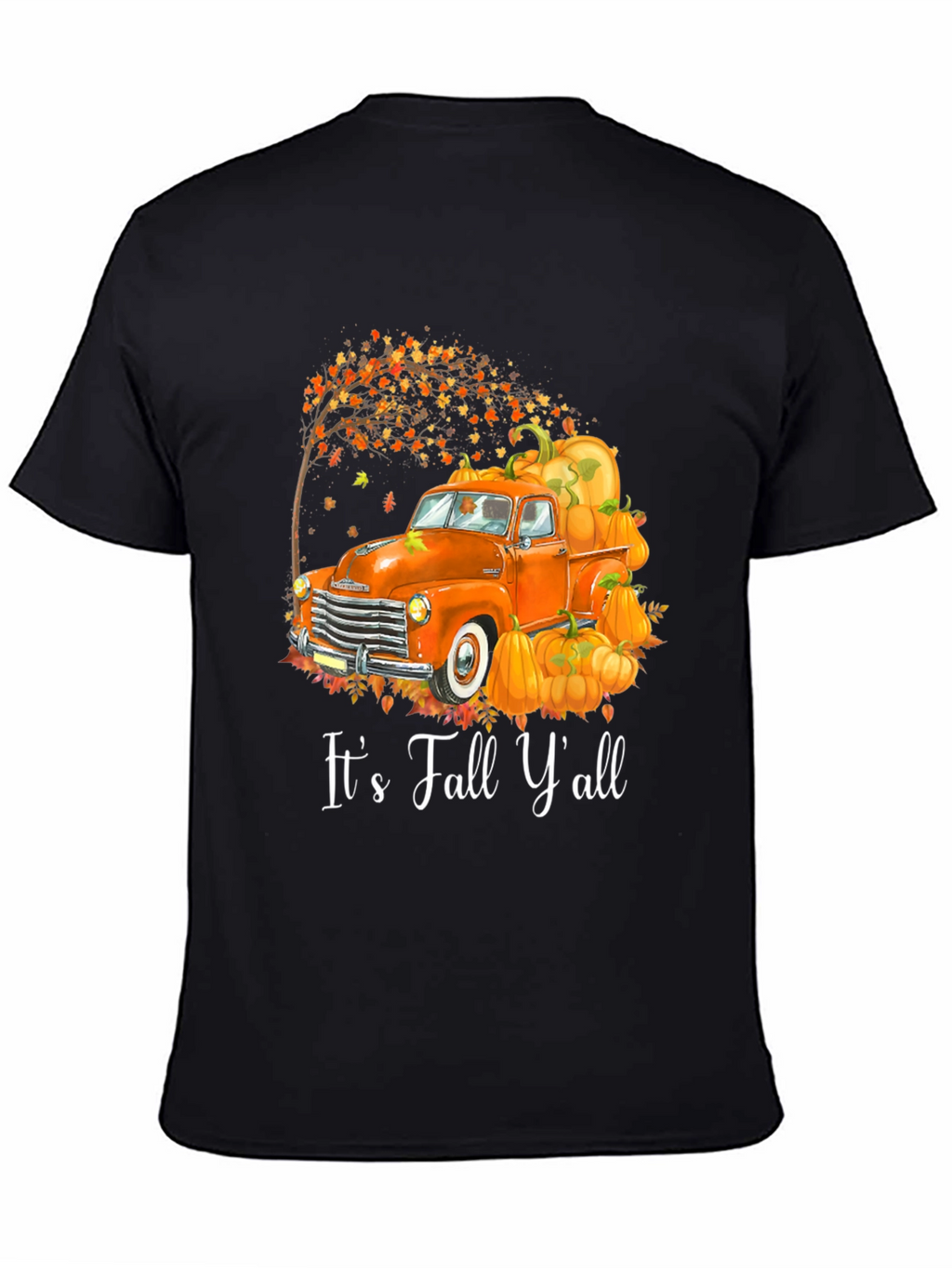 Its Fall Yall Pumpkin Truck T-Shirt