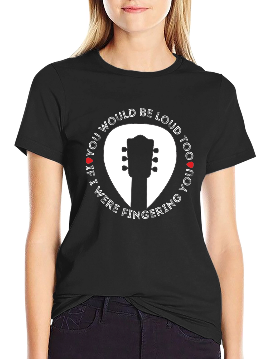 Guitar Fingering Funny T-Shirt - Music Lover Tee