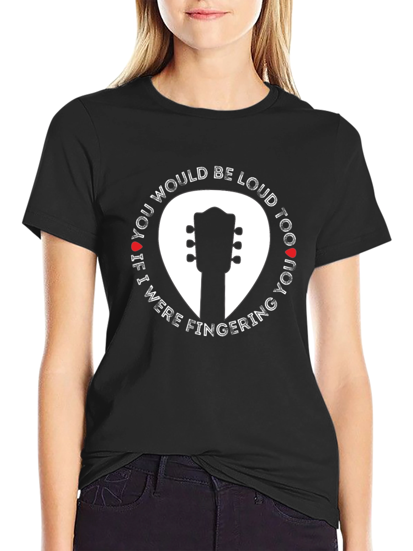 Guitar Fingering Funny T-Shirt - Music Lover Tee