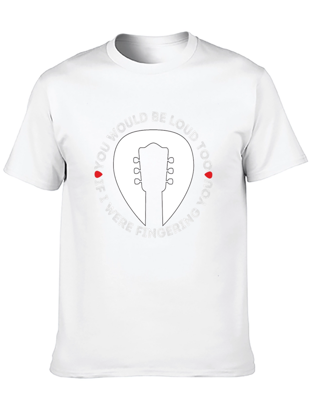Guitar Fingering Funny T-Shirt - Music Lover Tee