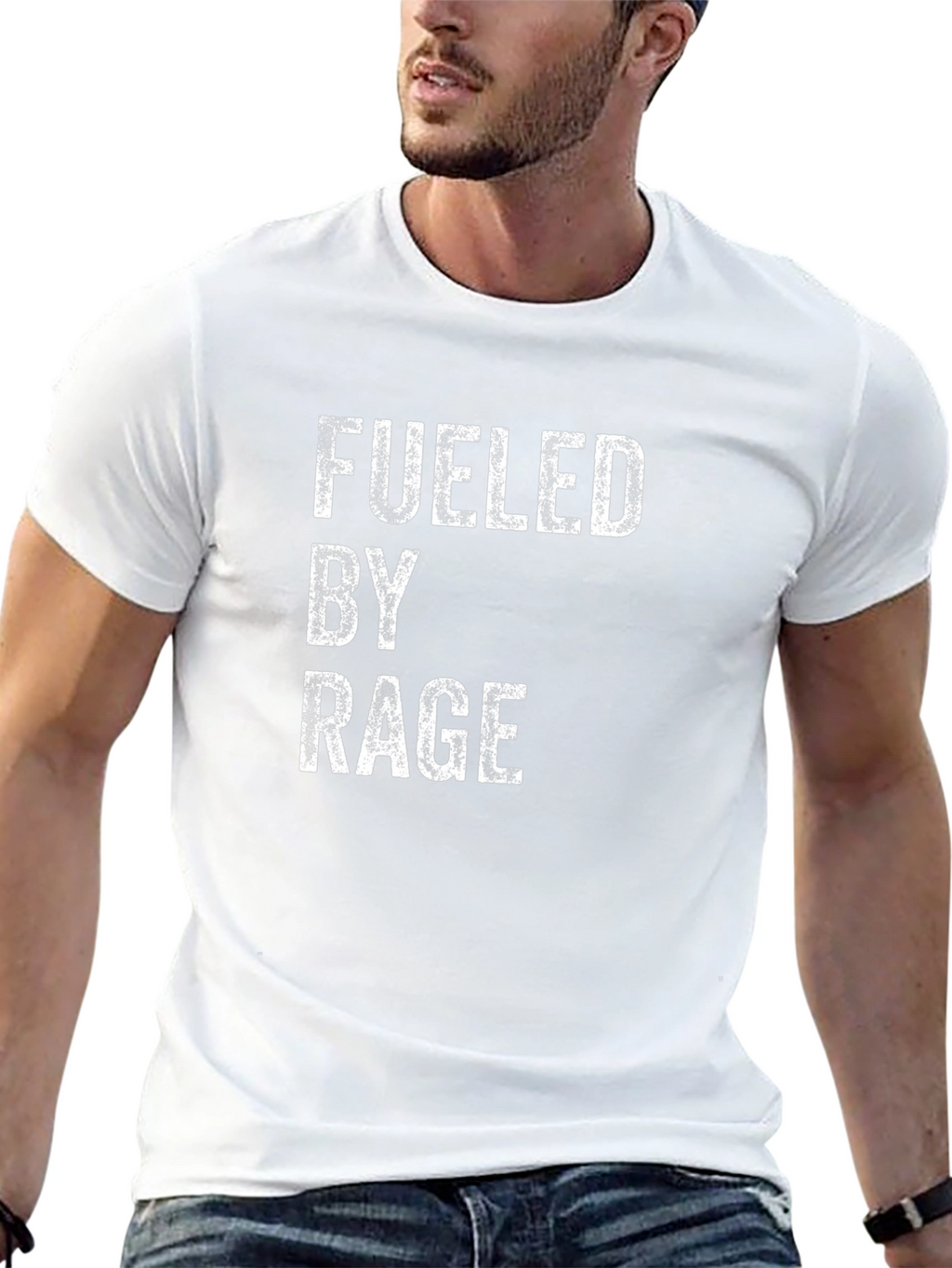 Fueled By Rage Black Graphic Tee