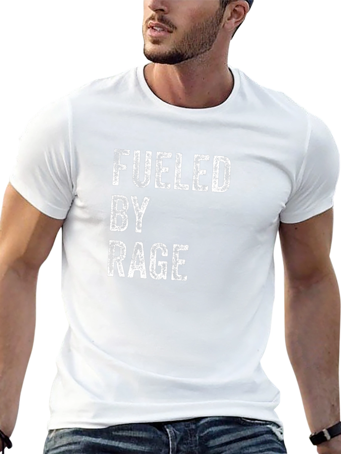 Fueled By Rage Black Graphic Tee