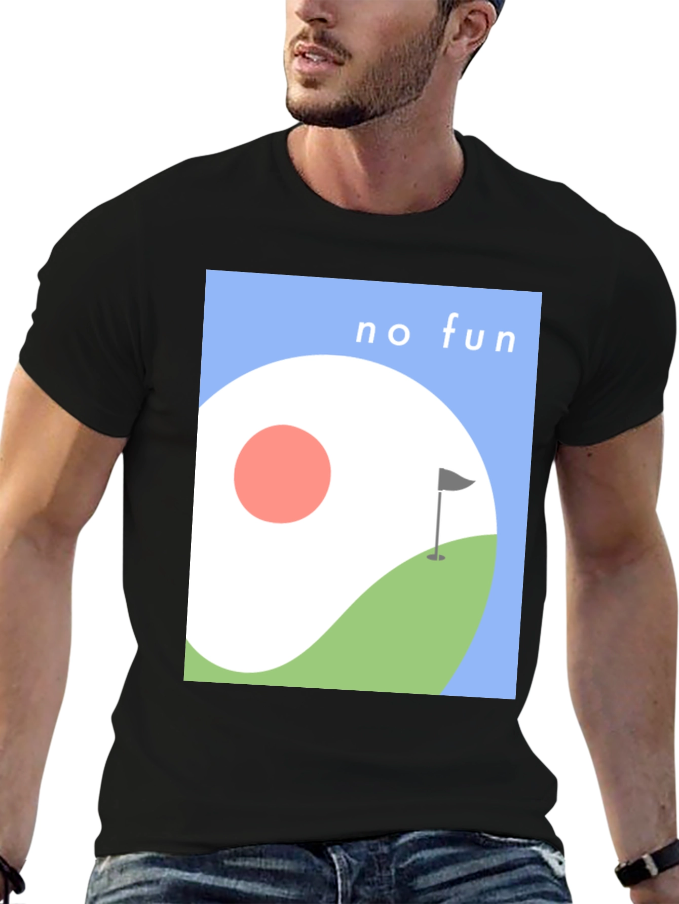No Fun Golf Tee