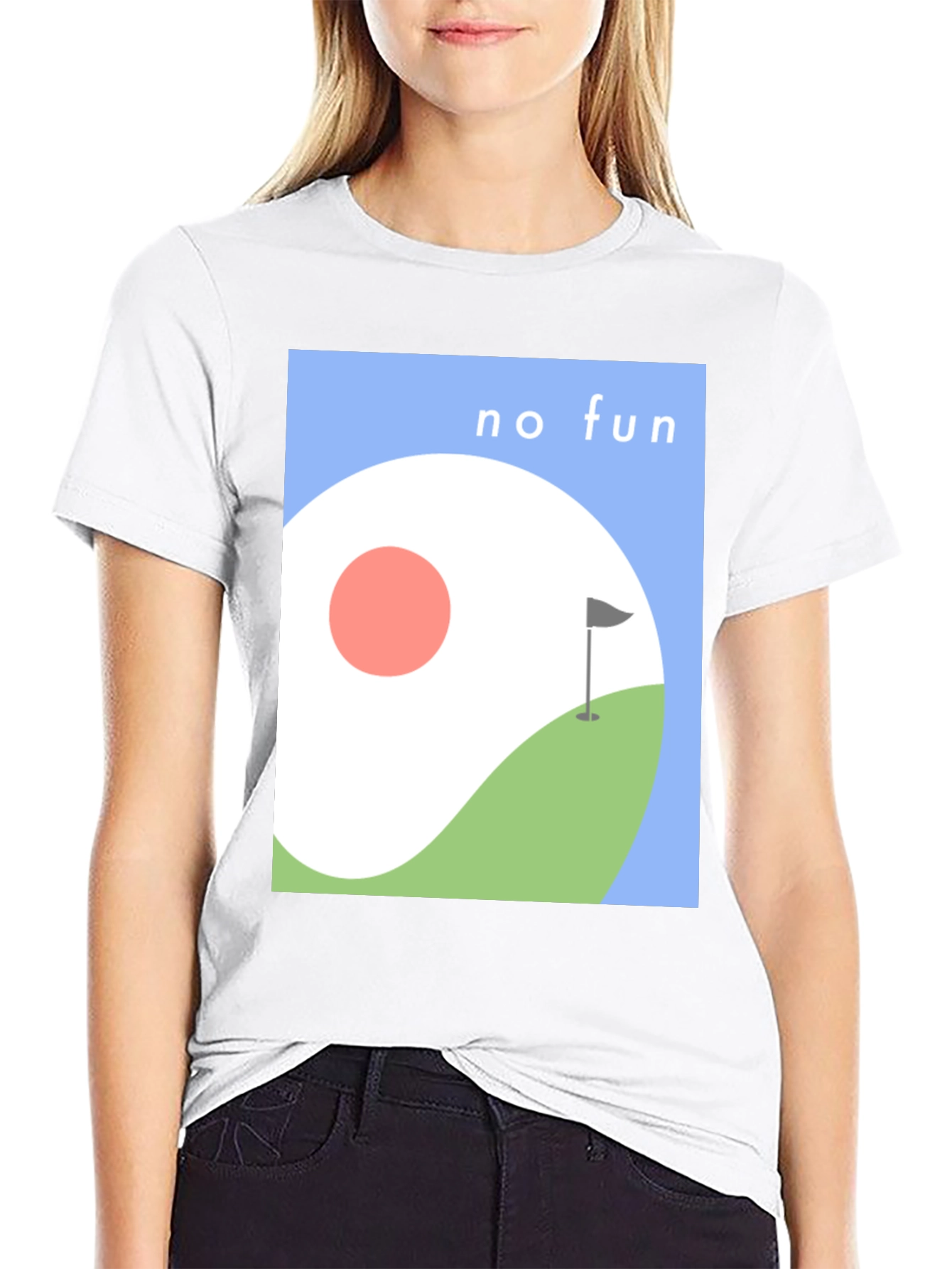 No Fun Golf Tee