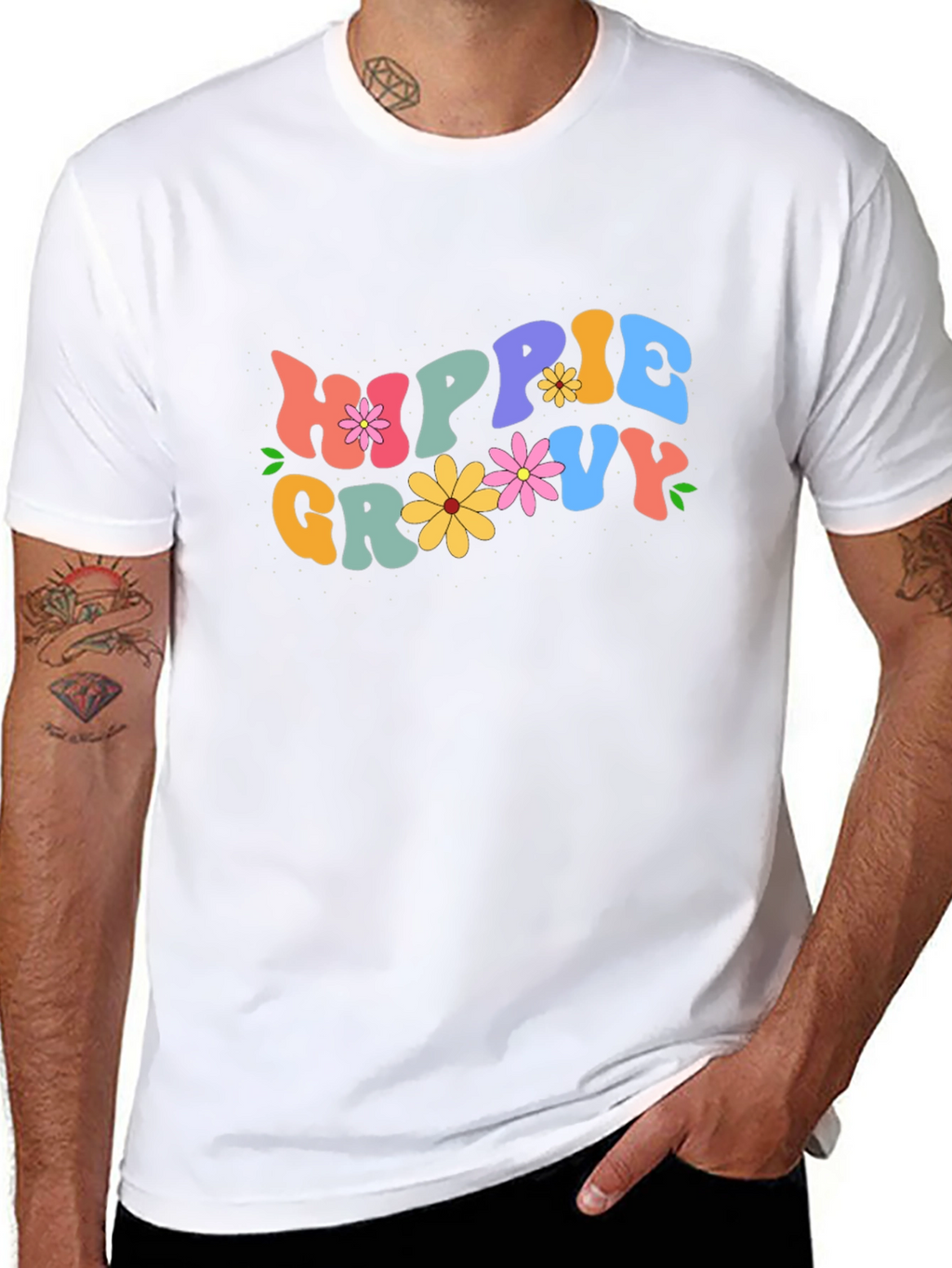 Hippie Groovy Graphic Tee