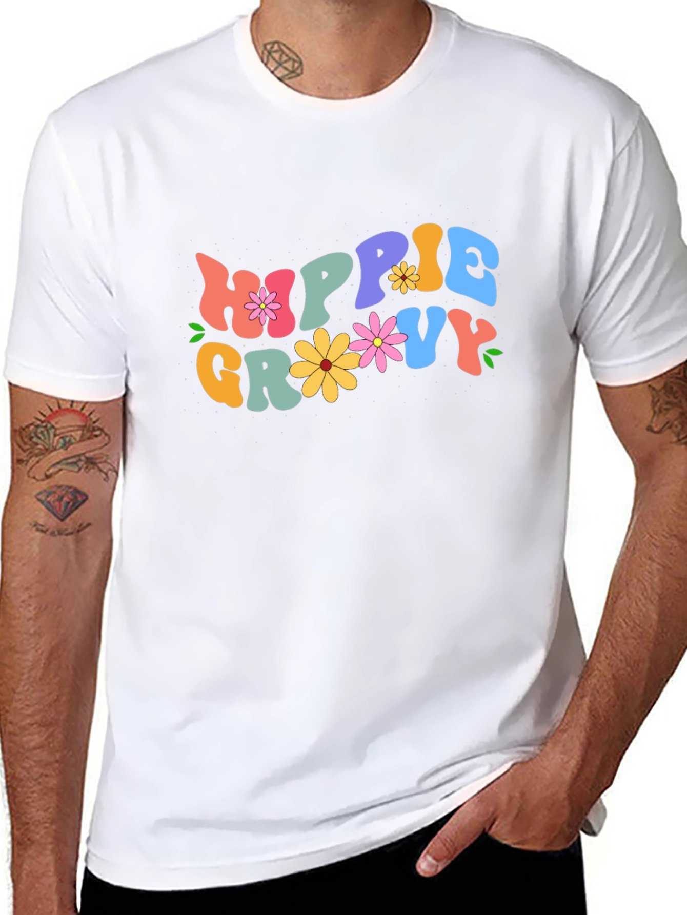Hippie Groovy Graphic Tee